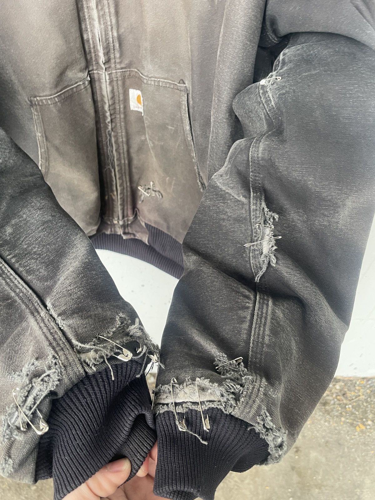 Carhartt Faded & Distressed Carhartt hooded active jacket Size US XXL / EU 58 / 5 - 7 Thumbnail