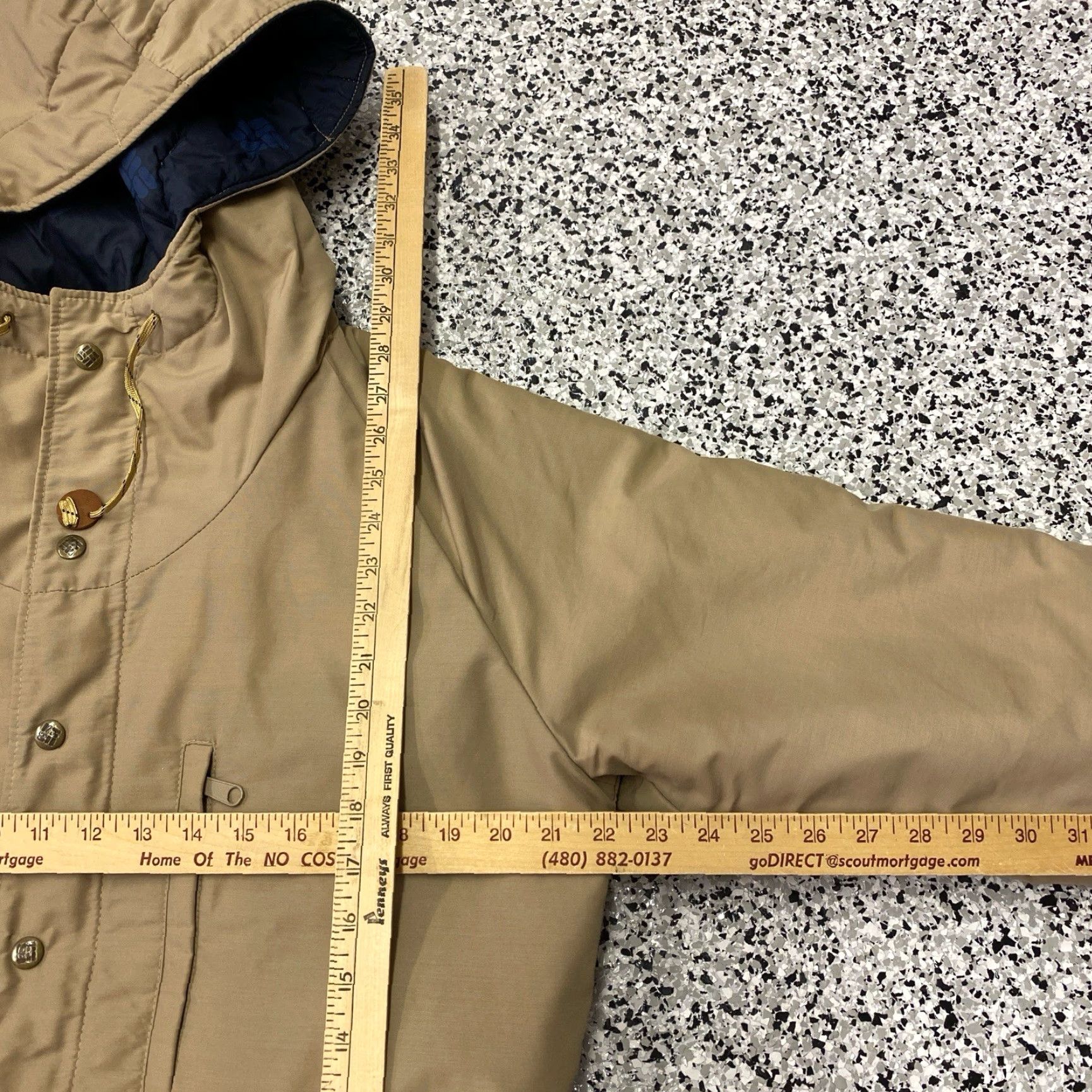 Vintage VINTAGE Columbia Jacket Mens XL Windbreaker Parka Water Resistant USA 80s Brown Thinsulate Gore-Tex 3M Size US XL / EU 56 / 4 - 6 Thumbnail