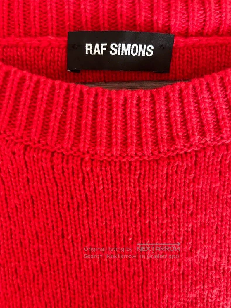 Raf Simons Raf Simons Size os Oversized red vest Size US S / EU 44-46 / 1 - 2 Thumbnail