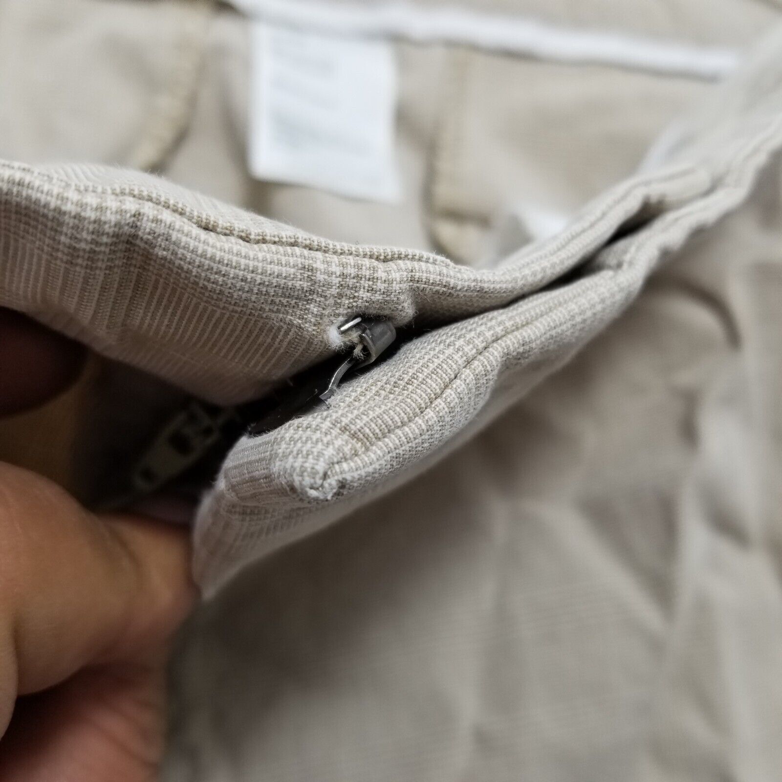 Dockers Dockers Pants Womens 22 Pockets Capri 41x20 Casual Plaid Size 41" - 3 Thumbnail