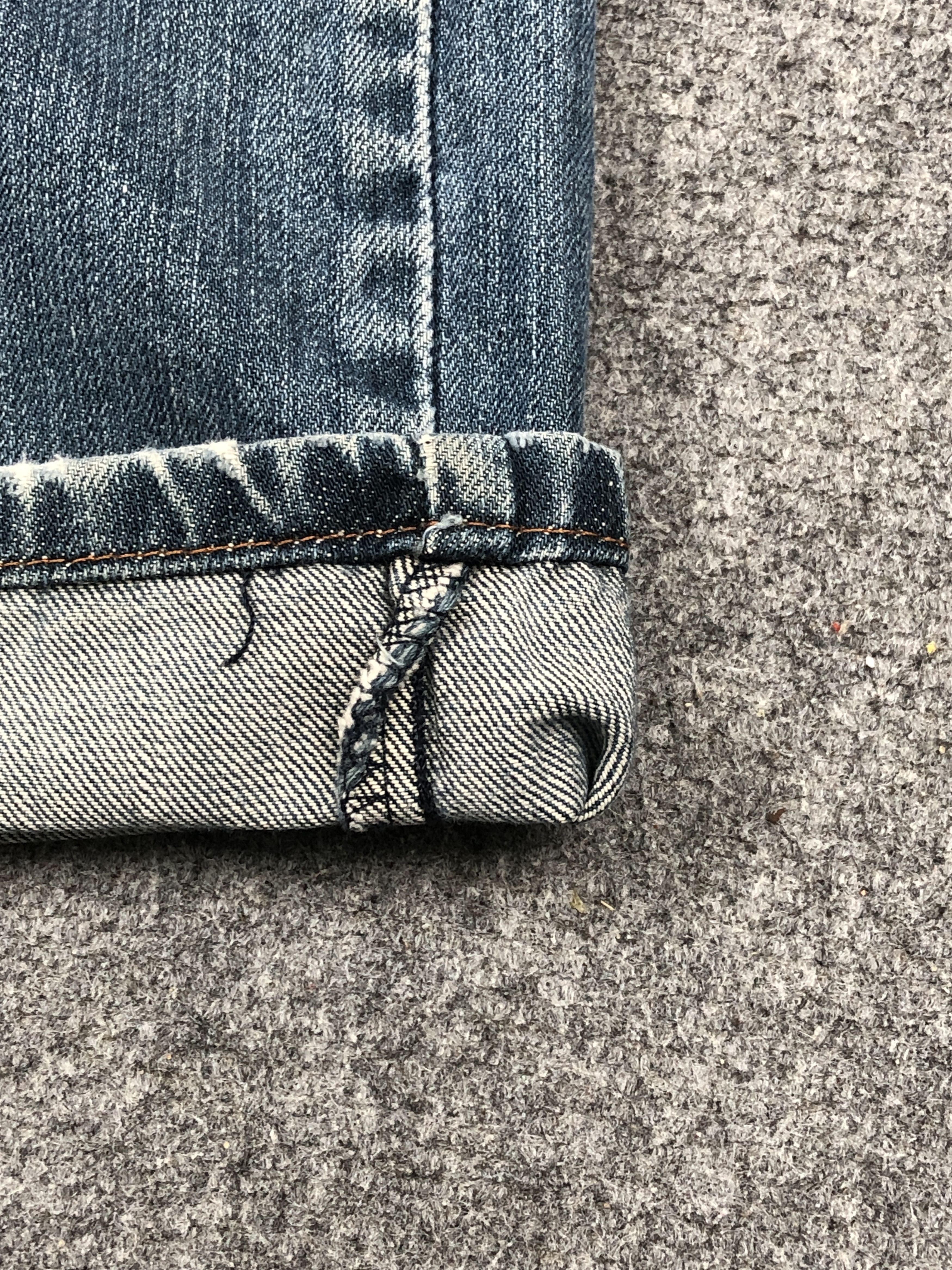 Levi's Distressed Vintage Levis 569 Faded Jeans DP2357 Size US 29 - 14 Thumbnail