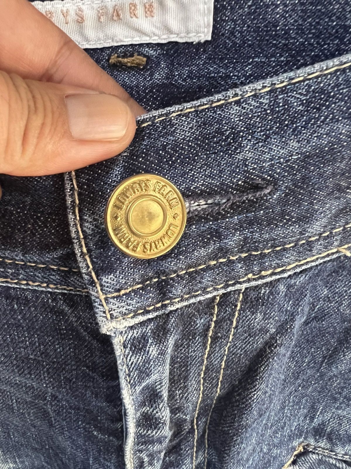 LOWRYS FARM 🔥Rare Lowrys Farm Twist Distressed Denim Size US 31 - 9 Thumbnail