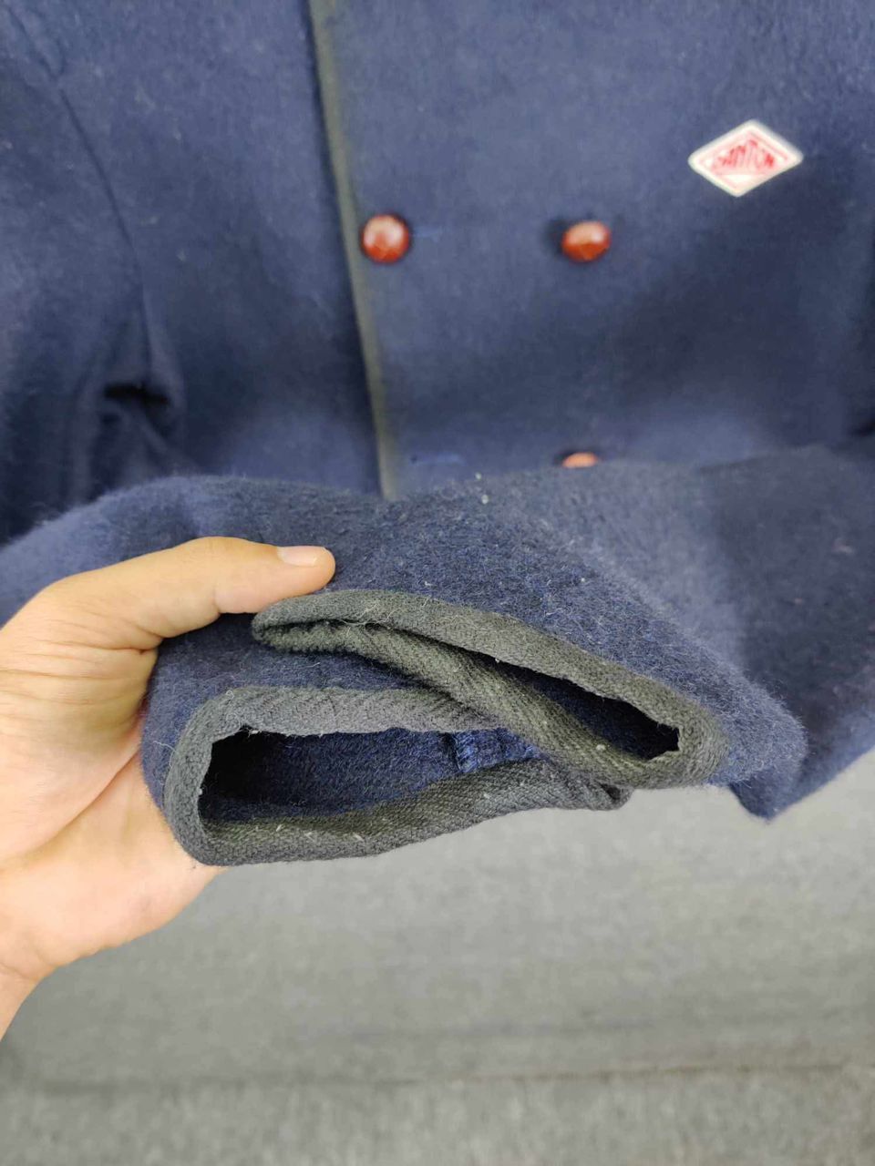 Danton Danton Vetements De Travail Double Breasted Wool Coat Size US M / EU 48-50 / 2 - 12 Thumbnail