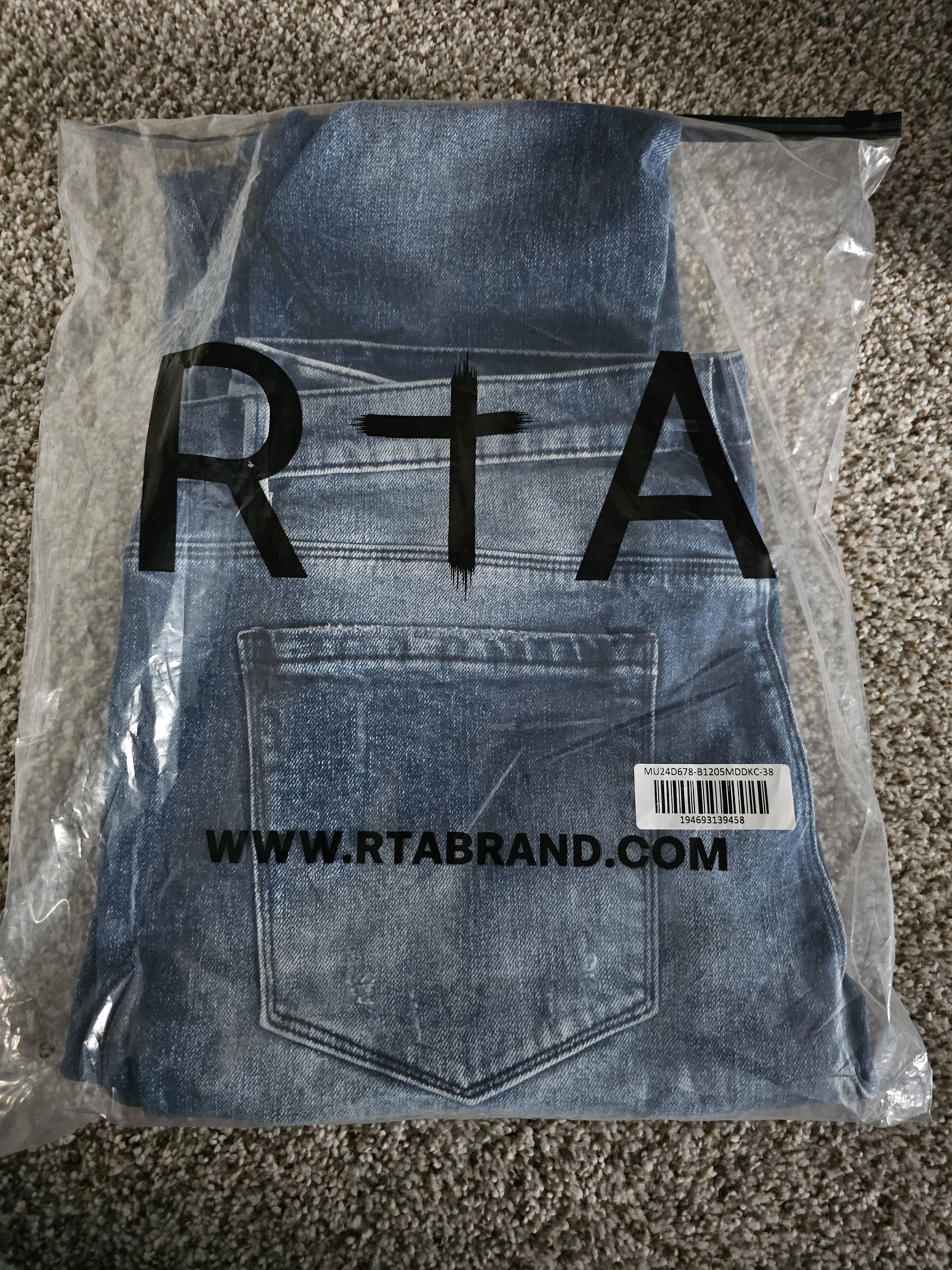 Rta RTA MENS JEANS Size US 38 / EU 54 - 12 Thumbnail