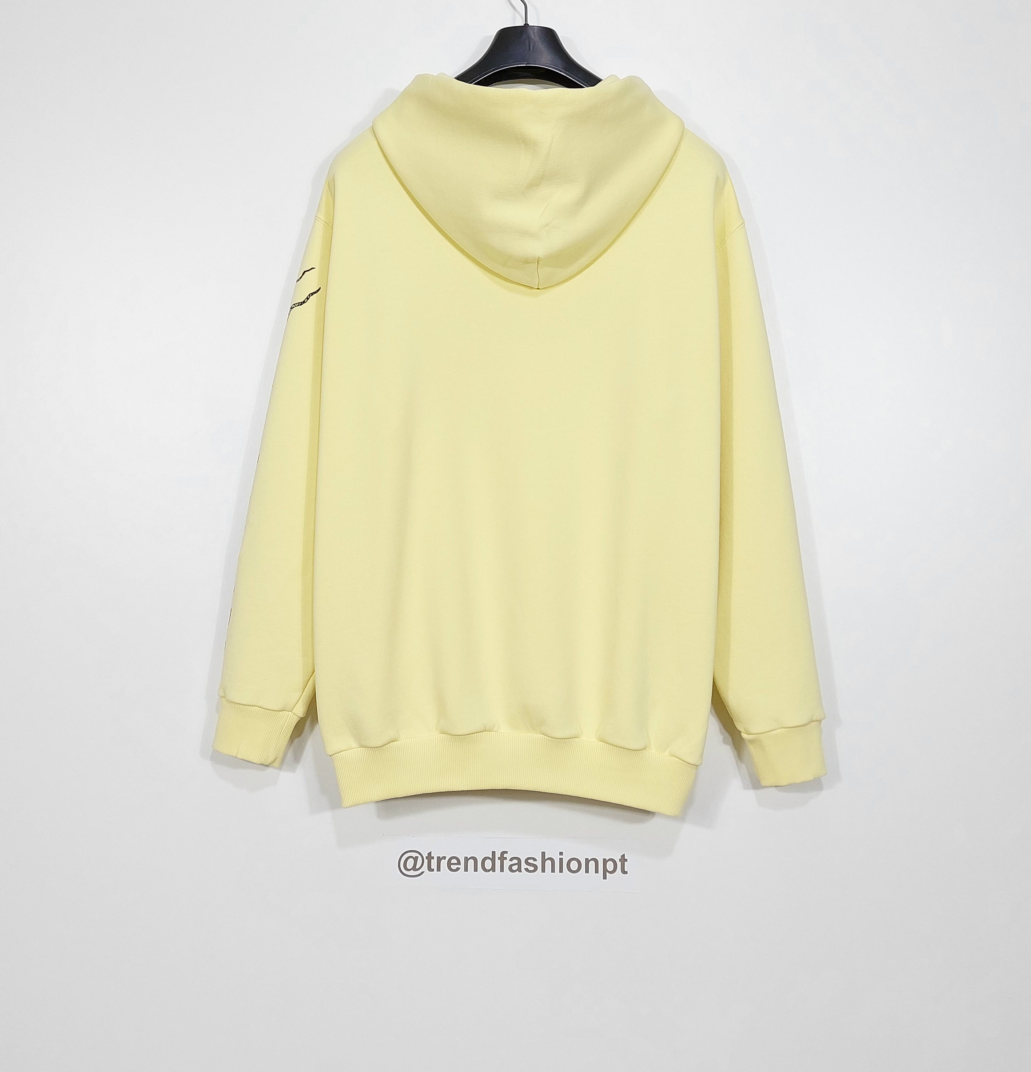 LUU DAN serpent emblem hoodie - yellow S Size US S / EU 44-46 / 1 - 6 Thumbnail