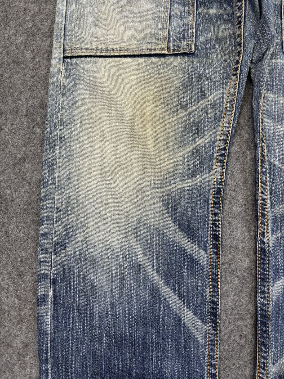 Edwin EDWIN Navajo Designer Stylish Fades Bush Pant Denim F862 Size US 33 - 6 Thumbnail
