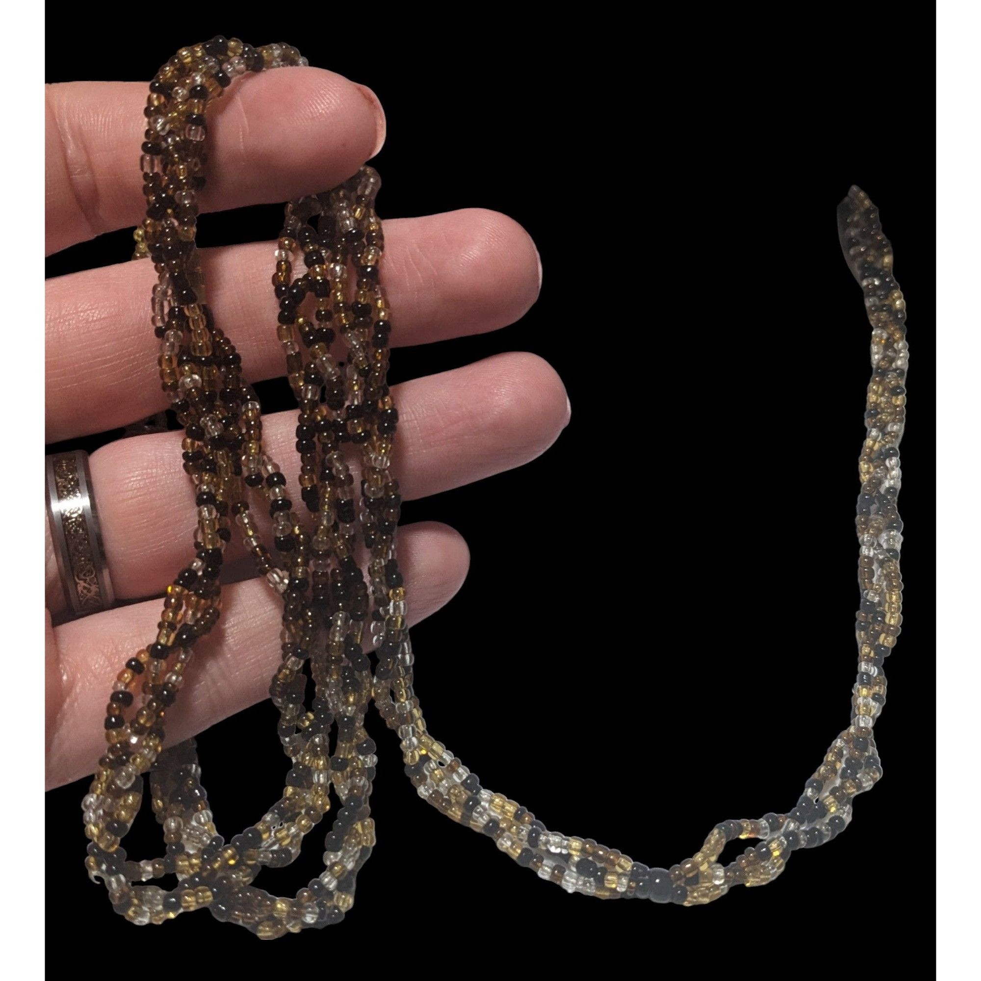 Other Braided Earthy Seed Bead Glass Necklace Size ONE SIZE - 2 Thumbnail