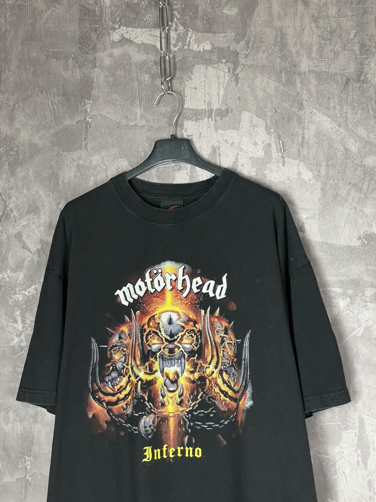 Band Tees × Vintage Vintage Motörhead Rock Band Tee AOP Perfect Washed 90s 00s Size US L / EU 52-54 / 3 - 2 Thumbnail