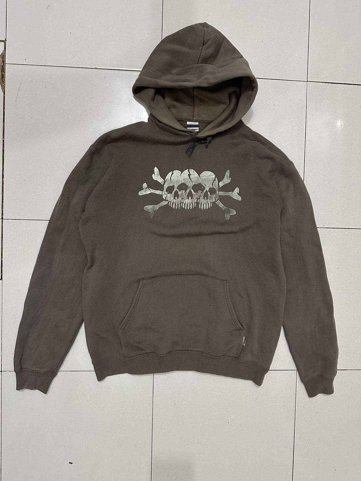 Japanese Brand Distress Punk SKULL Cross By Montage Japan Hoodie Size US L / EU 52-54 / 3 - 3 Thumbnail