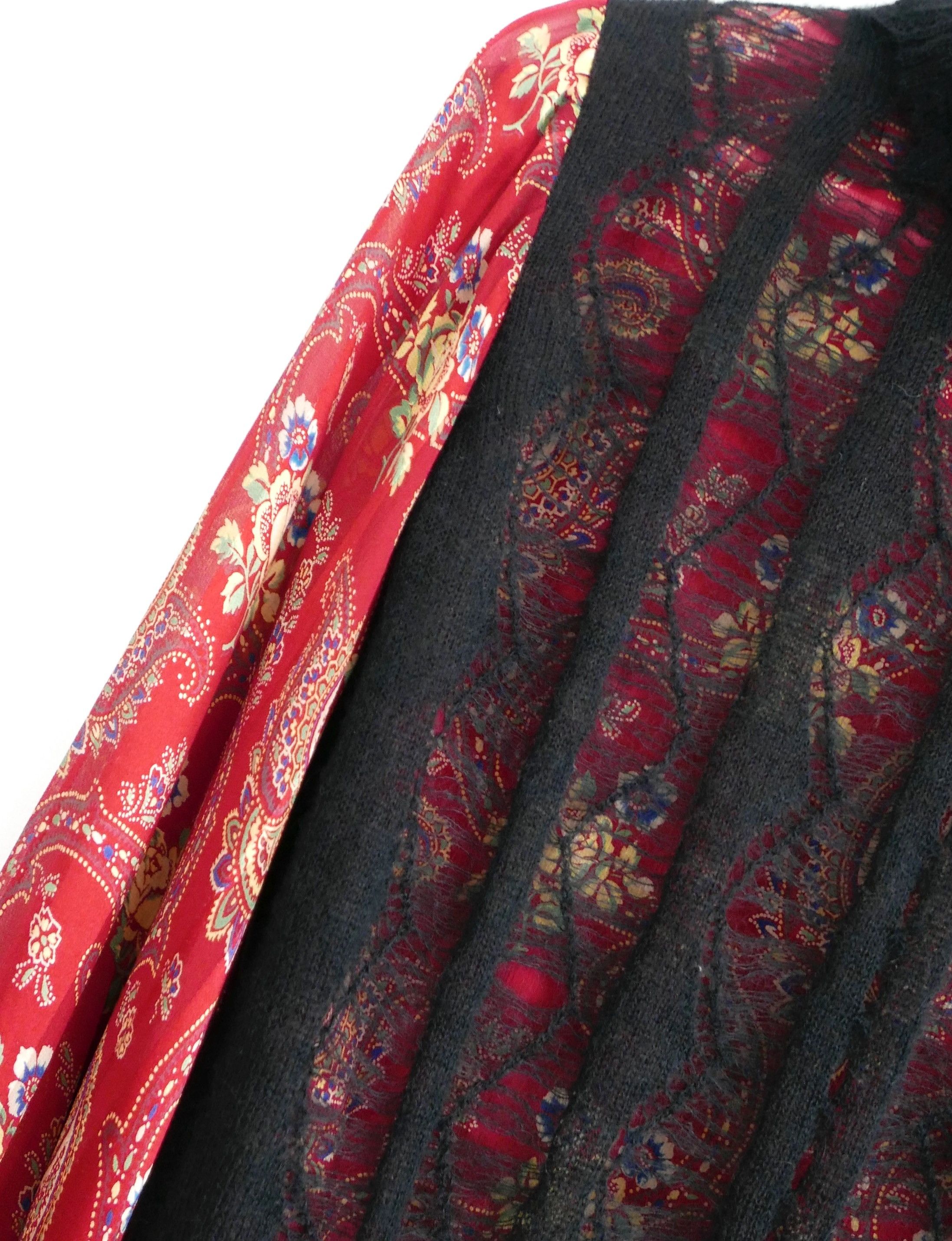 Dior Christian Dior John Galliano Fall 2002 Silk/Knit Blouse Top Size M / US 6-8 / IT 42-44 - 3 Thumbnail