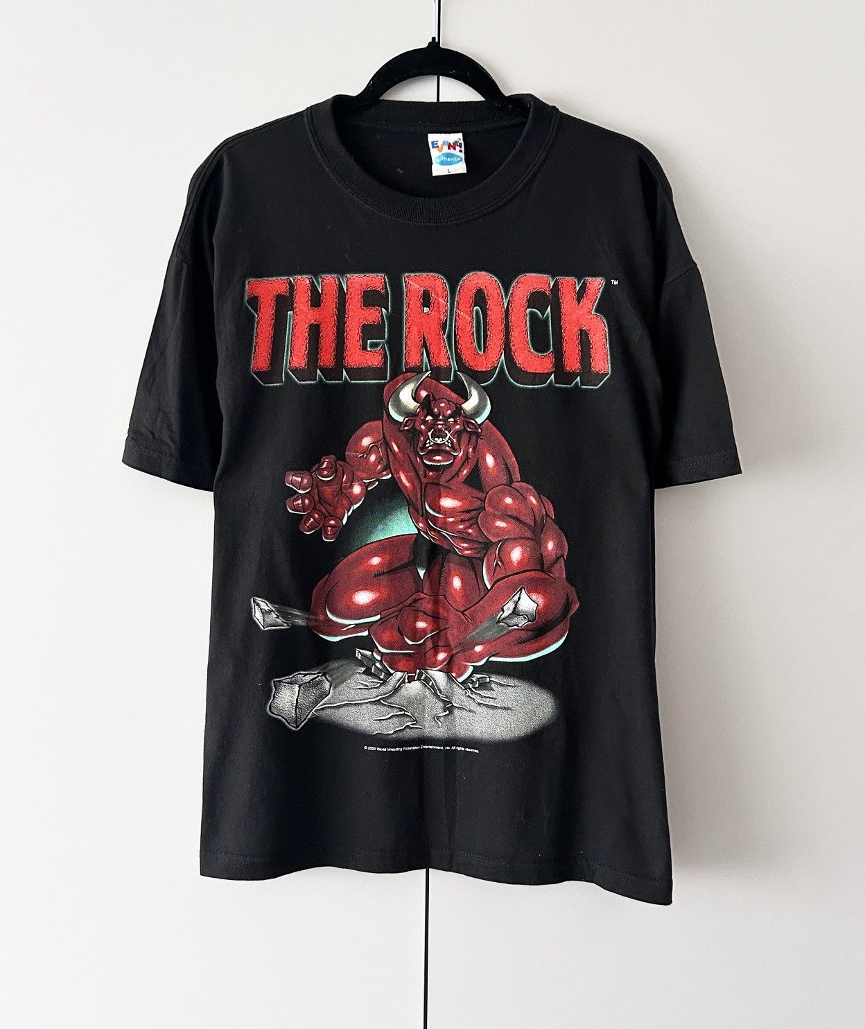 Vintage WWF the Rock Dwayne Johnson 2000 vintage rare Size US L / EU 52-54 / 3 - 1 Thumbnail