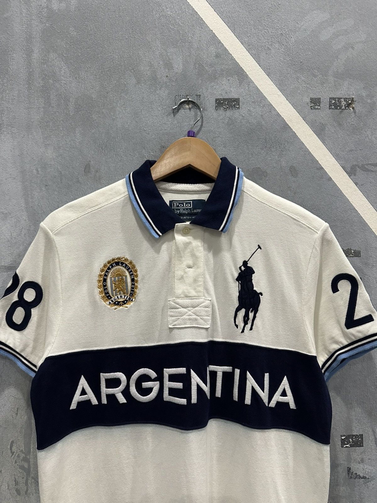 Polo Ralph Lauren Polo Ralph Lauren Argentina Polo Shirt Size US L / EU 52-54 / 3 - 2 Thumbnail