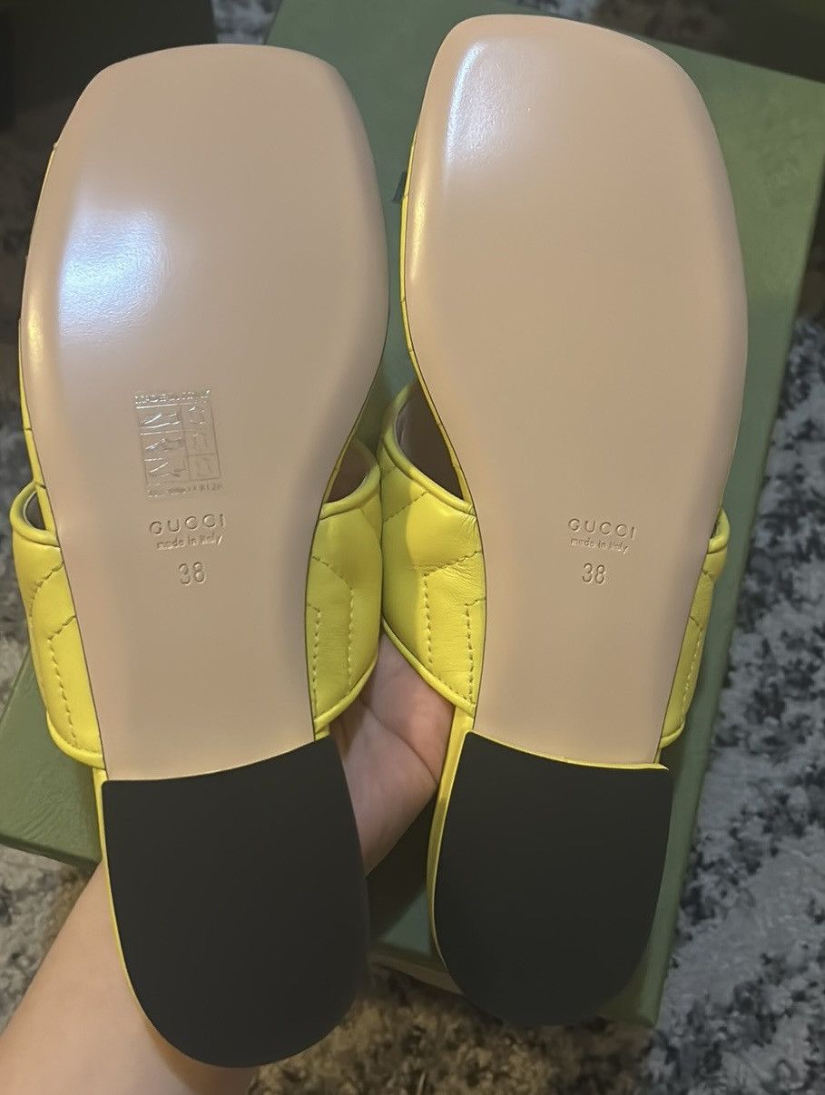 Gucci Gucci Double G Thong Sandal Flip Flop Acid Lime Size US 8 / IT 38 - 8 Thumbnail