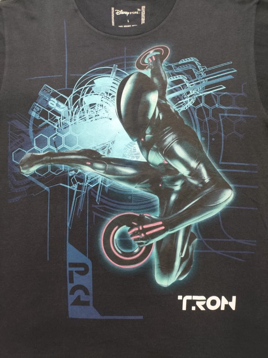 Disney Tron Movie Tee Size US L / EU 52-54 / 3 - 2 Thumbnail