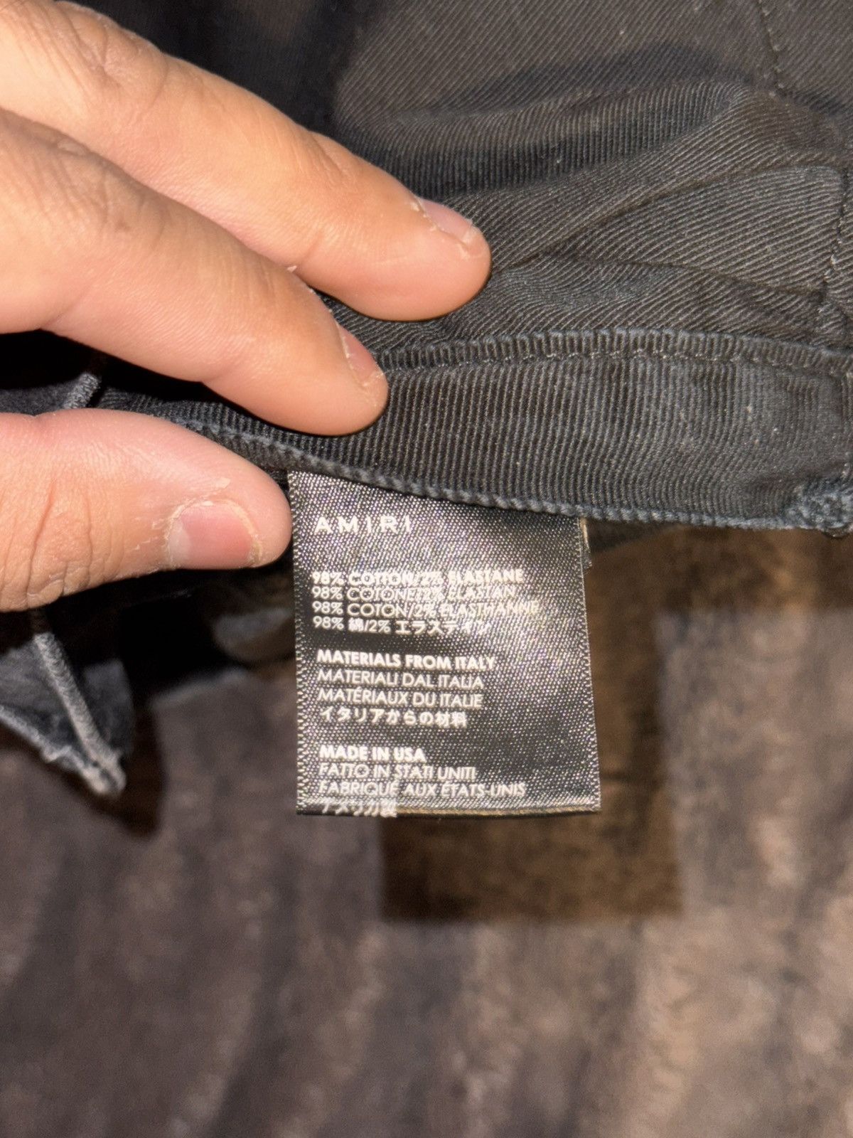 Amiri Amiri Denim Jeans Size US 32 / EU 48 - 7 Thumbnail