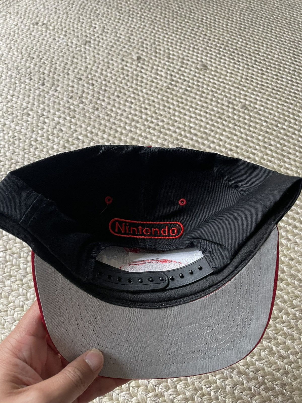 Nintendo × Vintage Vintage Nintendo power fest 1994 snapback hat Size ONE SIZE - 3 Thumbnail