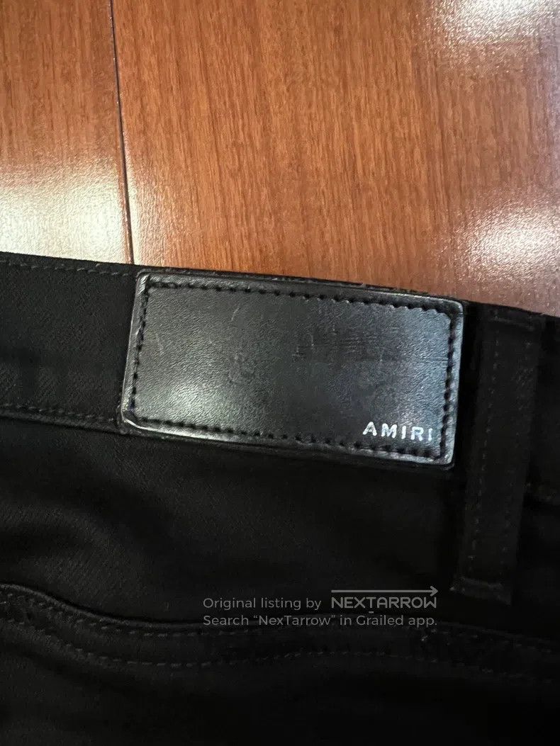 Amiri Amiri Size 32 Black patchwork Size US 32 / EU 48 - 4 Thumbnail