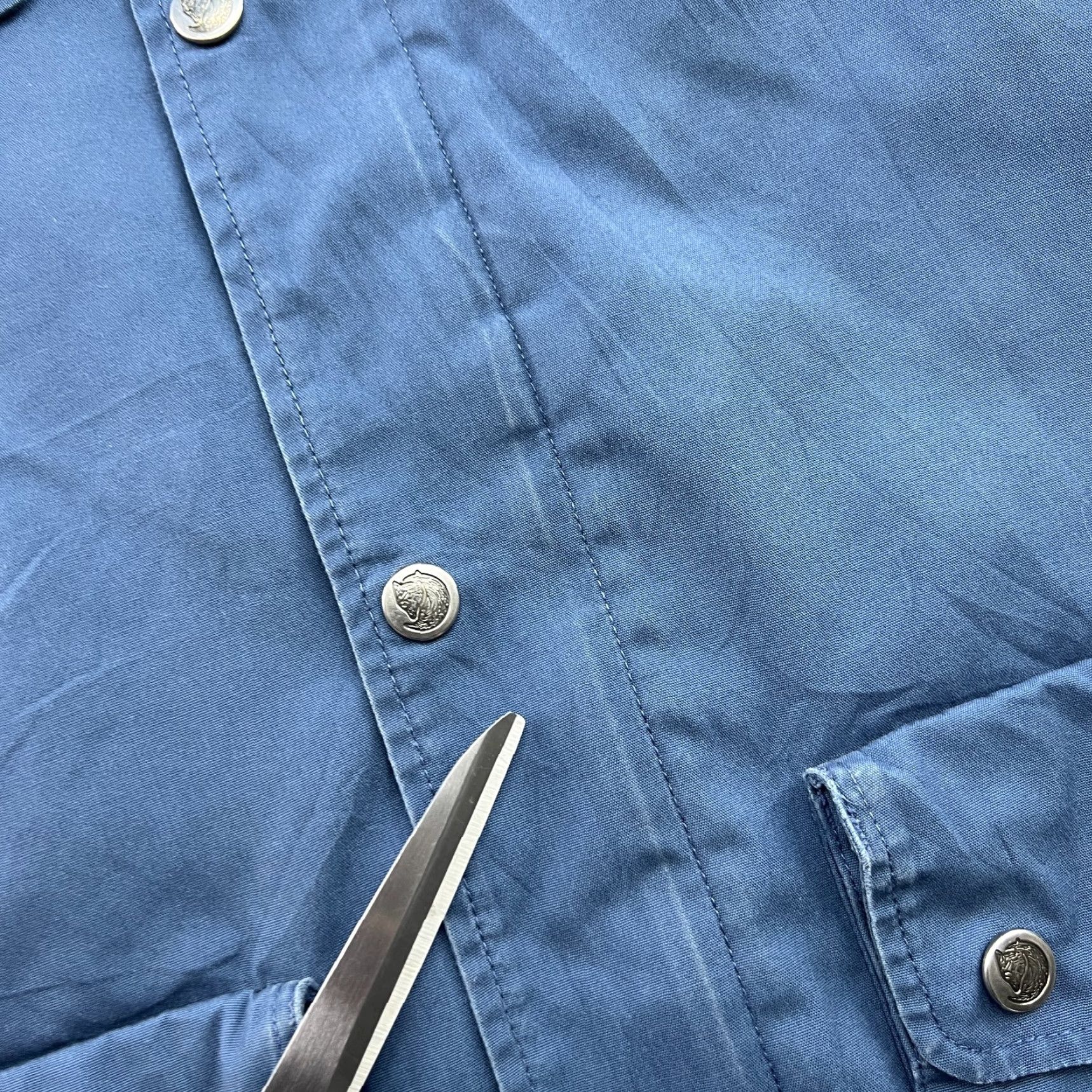 Vintage VINTAGE? No. Fjällräven Greenland Winter Jacket G-1000 Womens XS Blue Hooded 82213 Size XS / US 0-2 / IT 36-38 - 3 Thumbnail