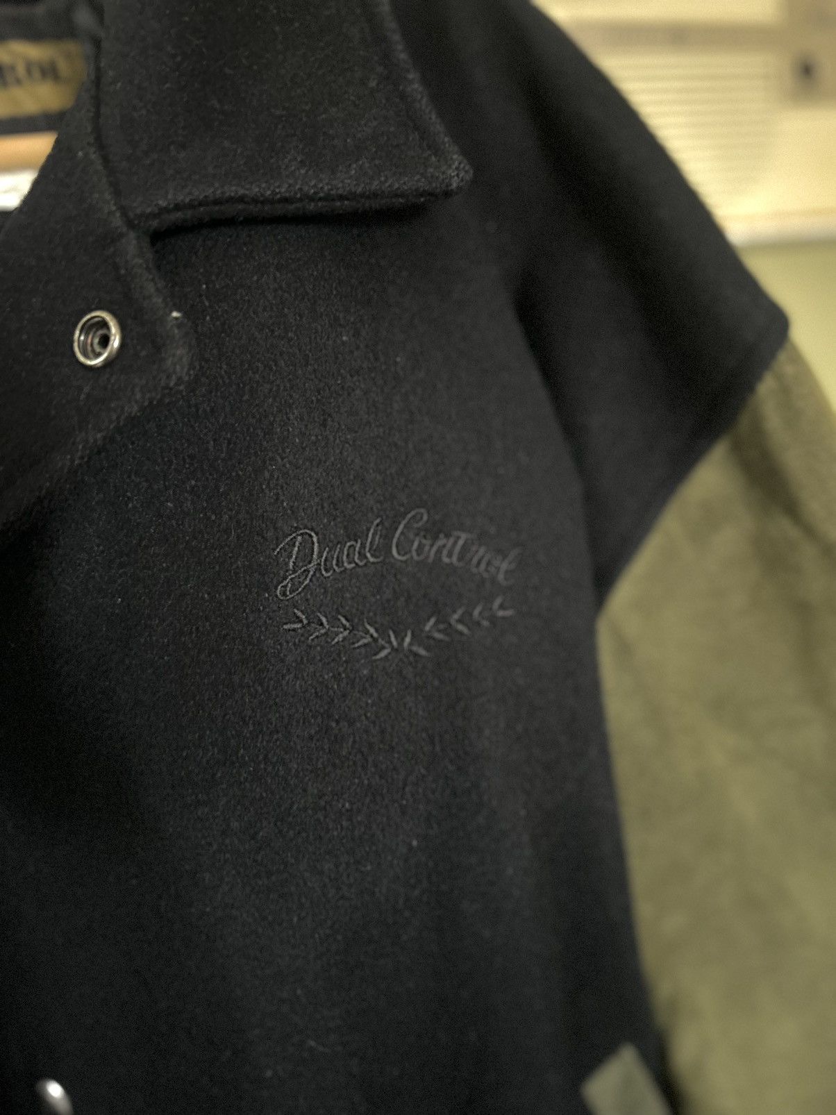 Designer × Vintage Dual Control Varsity Jacket Size US L / EU 52-54 / 3 - 2 Thumbnail