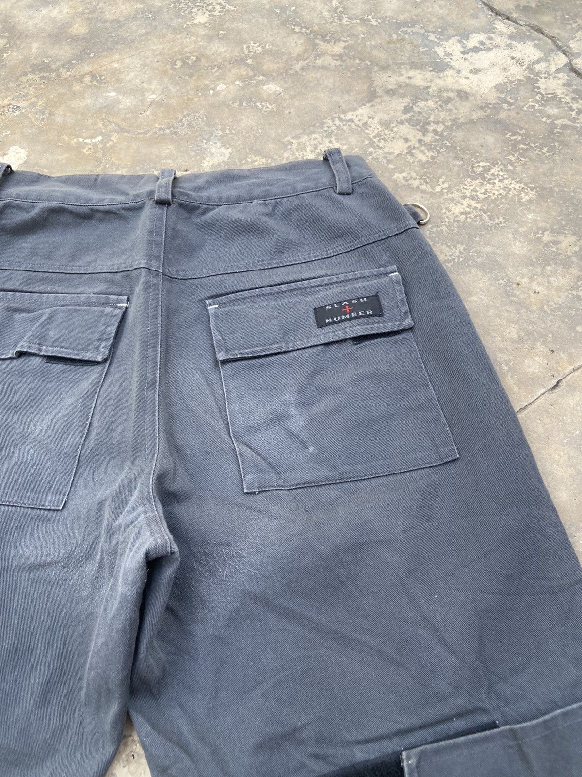 Japanese Brand Slash + Number Bondage Style Pant Size US 29 - 4 Thumbnail