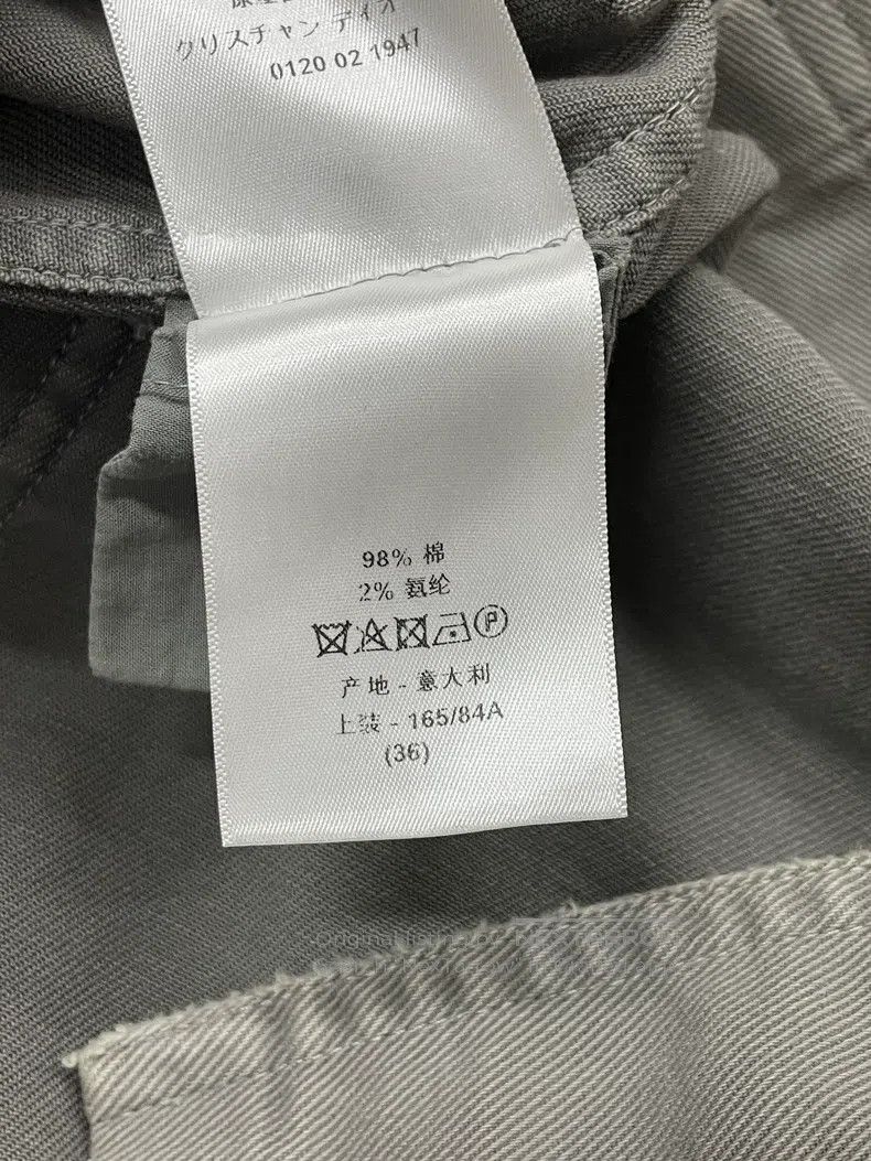 Dior Dior Grey old denim jacket Size XS / US 0-2 / IT 36-38 - 6 Thumbnail