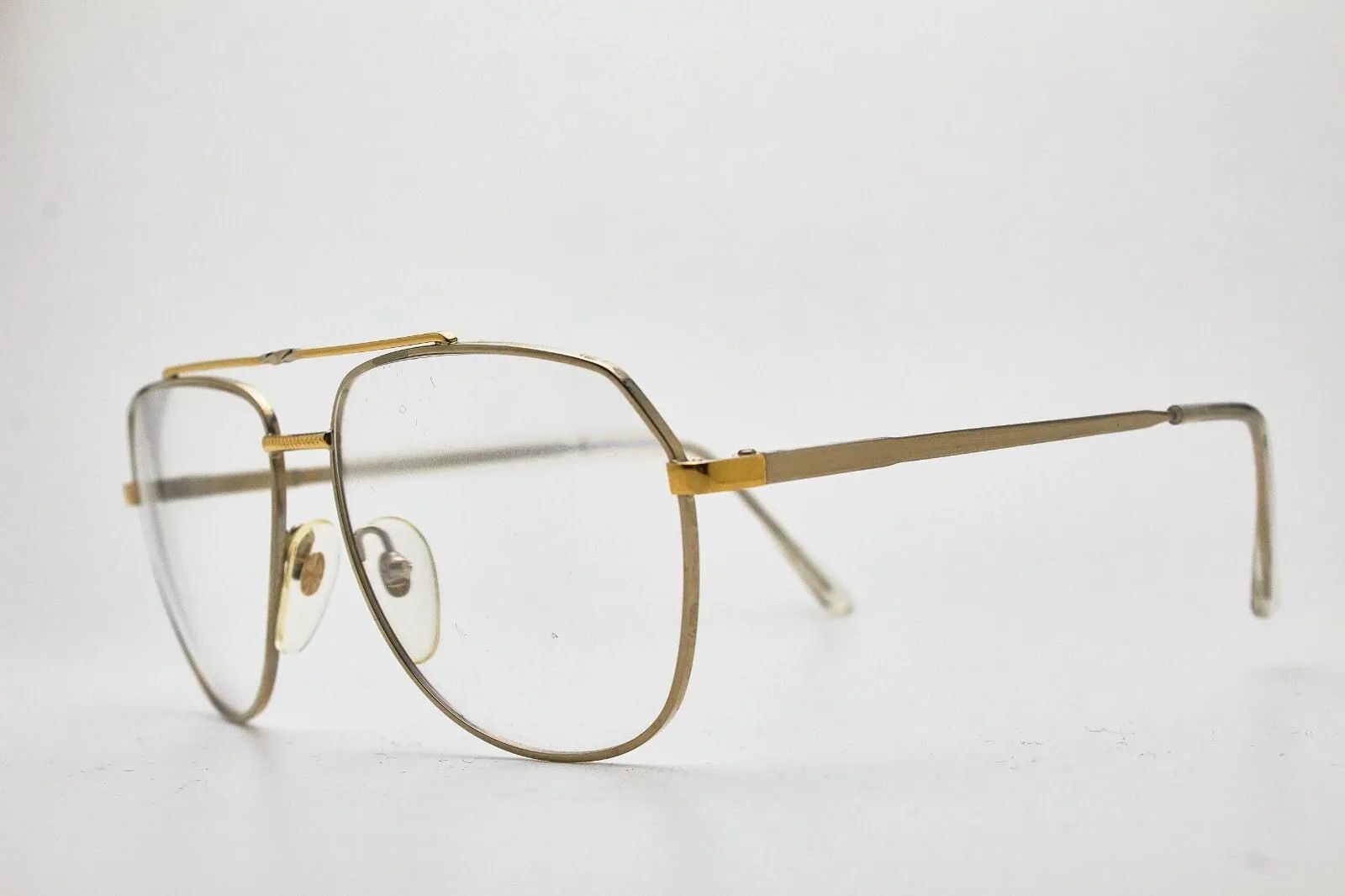 Other FILOS quiet luxury 80s oversized gold thin metal specs Size ONE SIZE - 4 Thumbnail