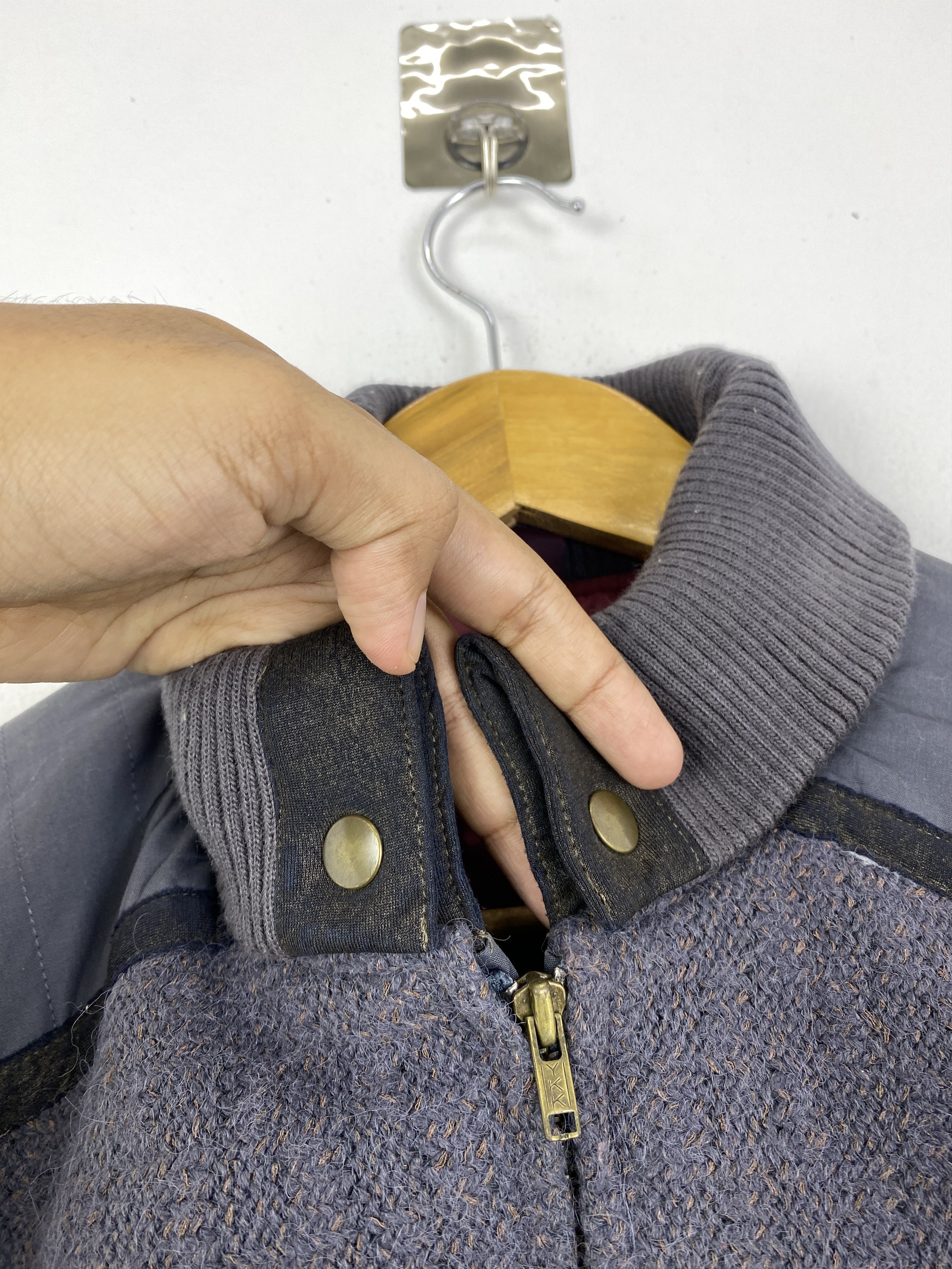 RENOWN Vtg BigWay by Renown Multi-Fabric Panel Bomber Jacket JA0210 Size US L / EU 52-54 / 3 - 8 Thumbnail