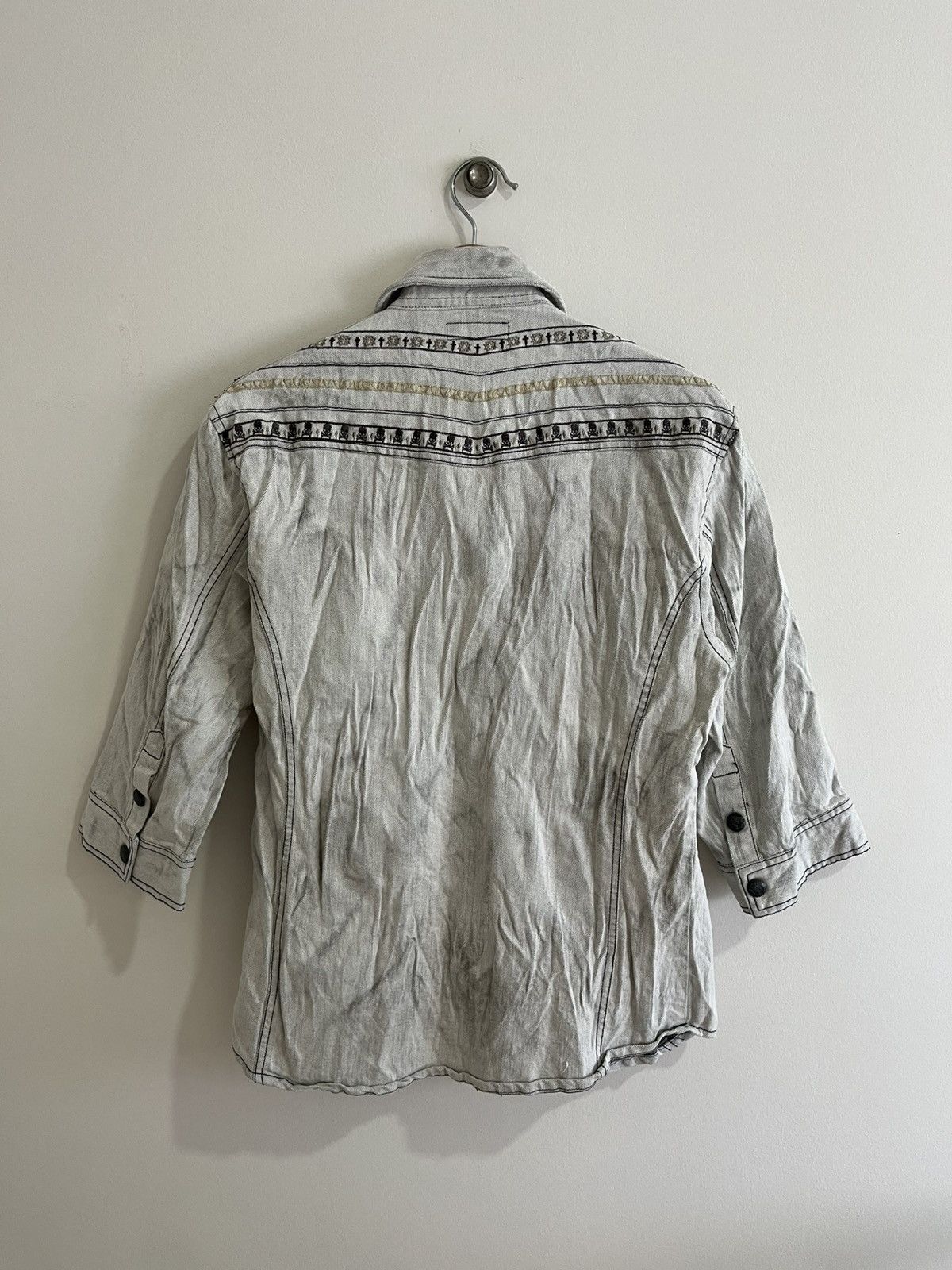 Japanese Brand In The Attic Embroidered Denim Jacket Size US XS / EU 42 / 0 - 13 Thumbnail