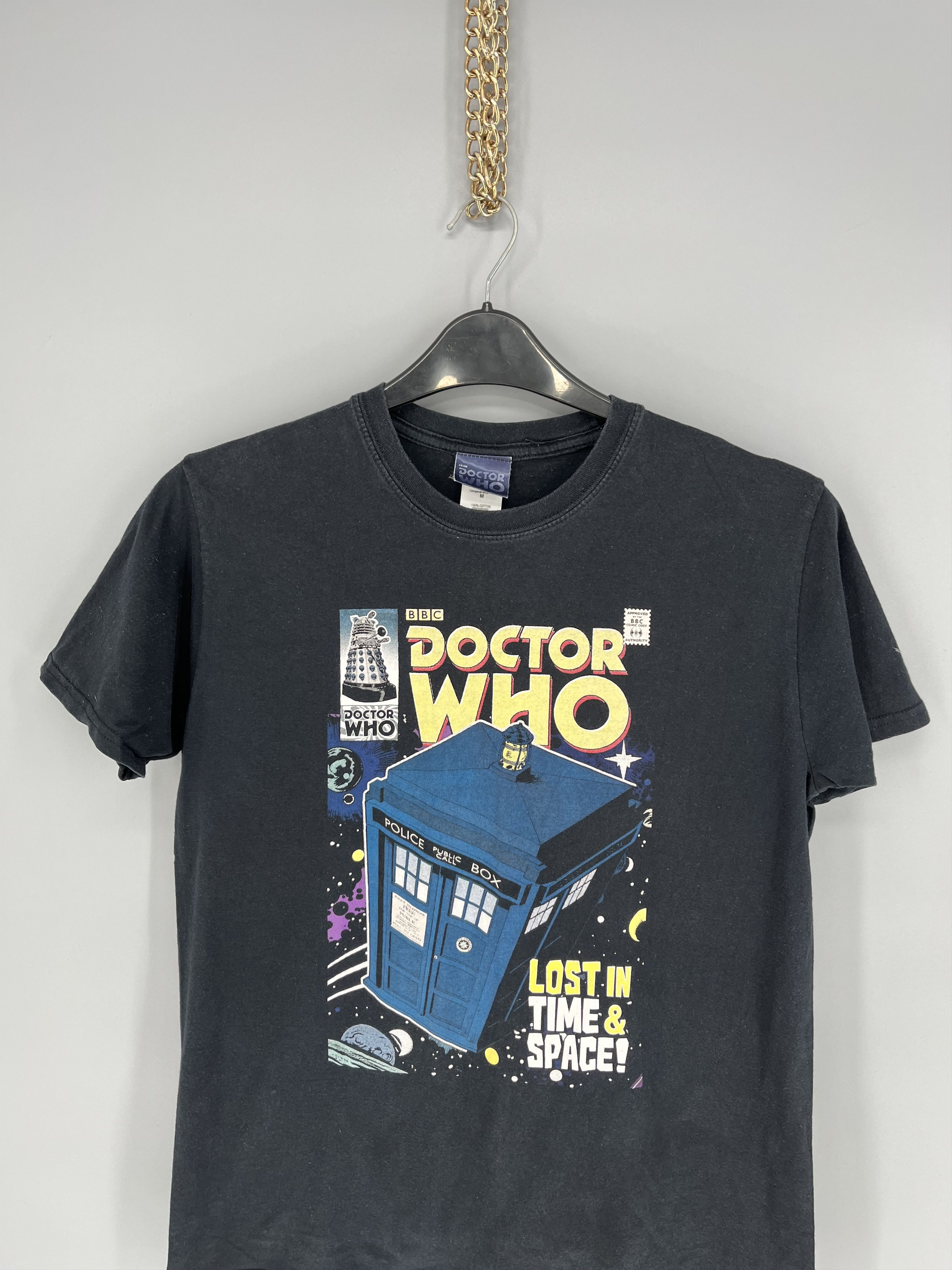 Band Tees Vintage Y2K Comics Doctor Who T-shirt Marvel DC Size M Size US M / EU 48-50 / 2 - 6 Thumbnail