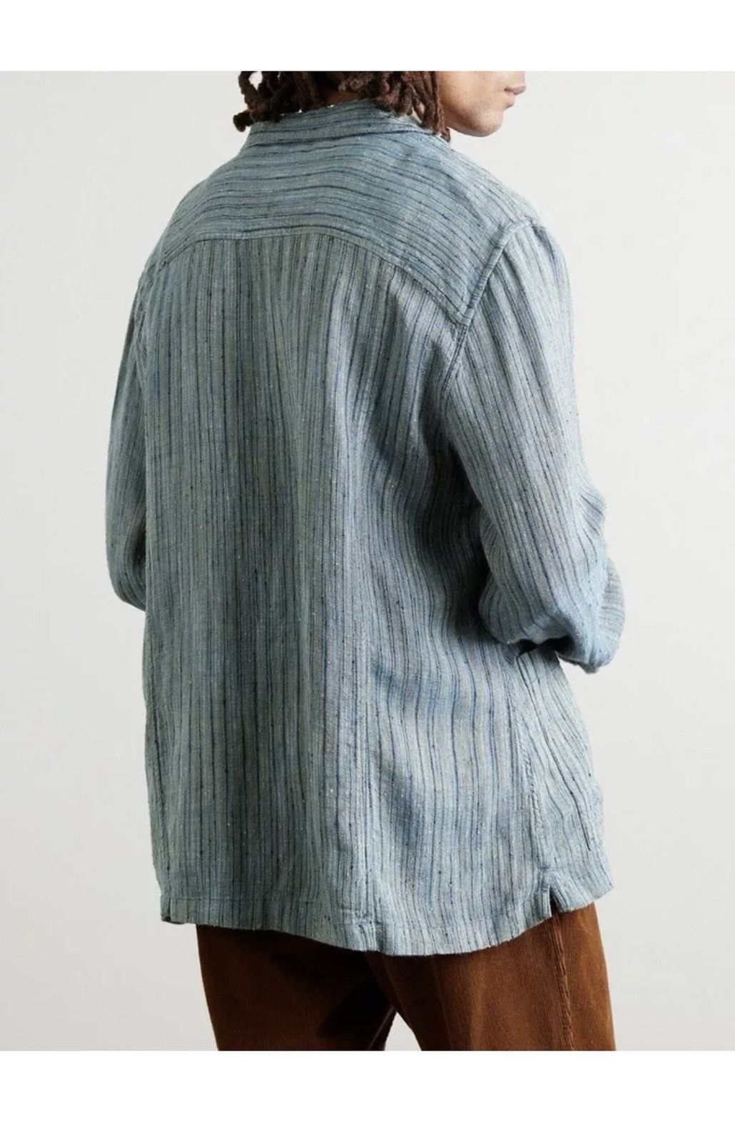 Corridor Corridor NYC Beachside Striped Jacquard Shirt NWT Size US S / EU 44-46 / 1 - 3 Thumbnail