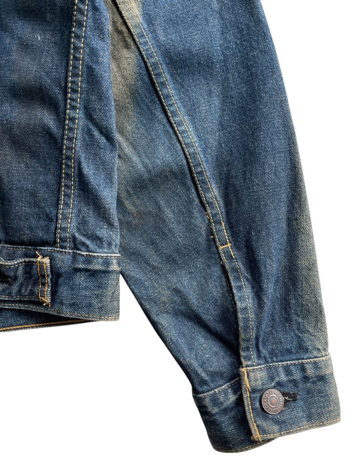 Levi's Vintage Clothing Vintage Levis Big E Lot 71557 Denim Trucker Jacket Size US S / EU 44-46 / 1 - 13 Thumbnail