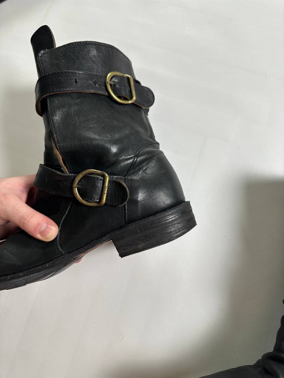 Fiorentini + Baker Fiorentini+Baker Guidi Style Vintage Biker Boots RRP700$ Size US 7 / EU 40 - 11 Thumbnail