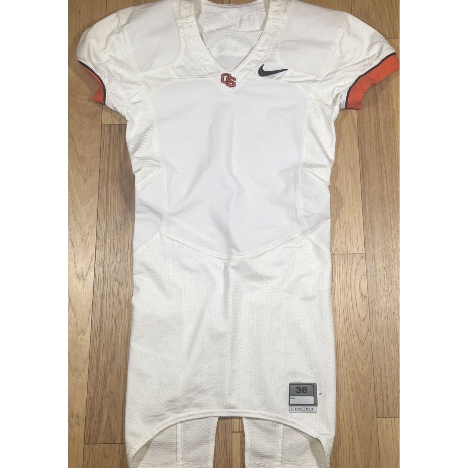 Nike Nike Oregon State Beavers Football Jersey Shirt 36 Small White USA Made Mens Sports Team Issued State Beavers Jerseys Size US M / EU 48-50 / 2 - 2 Thumbnail