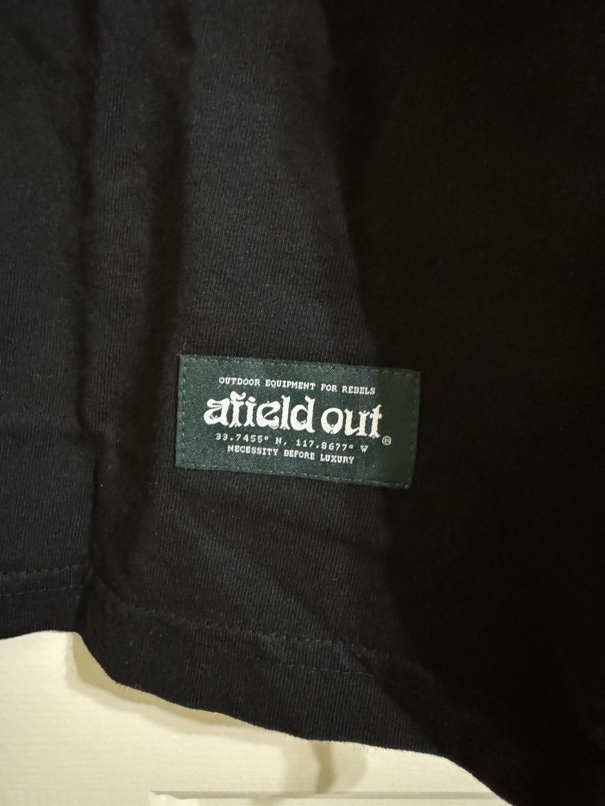 Afield Out Afield out Black Blue Moon long sleeve t-shirt Size US M / EU 48-50 / 2 - 4 Thumbnail