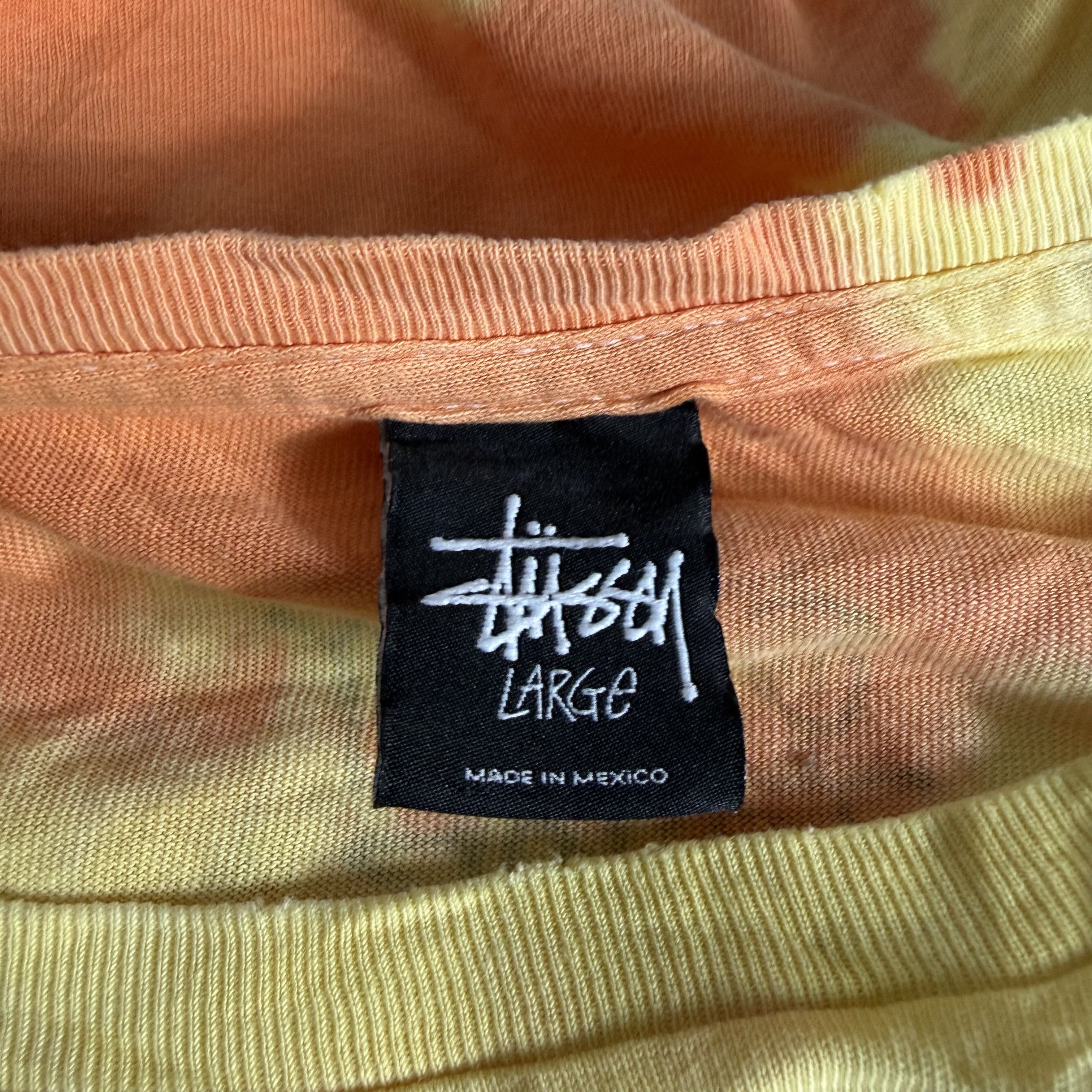 Stussy 🔥RARE🔥Vintage Stussy x Tower Record Tour Tie Dye T-shirt Size US L / EU 52-54 / 3 - 5 Thumbnail