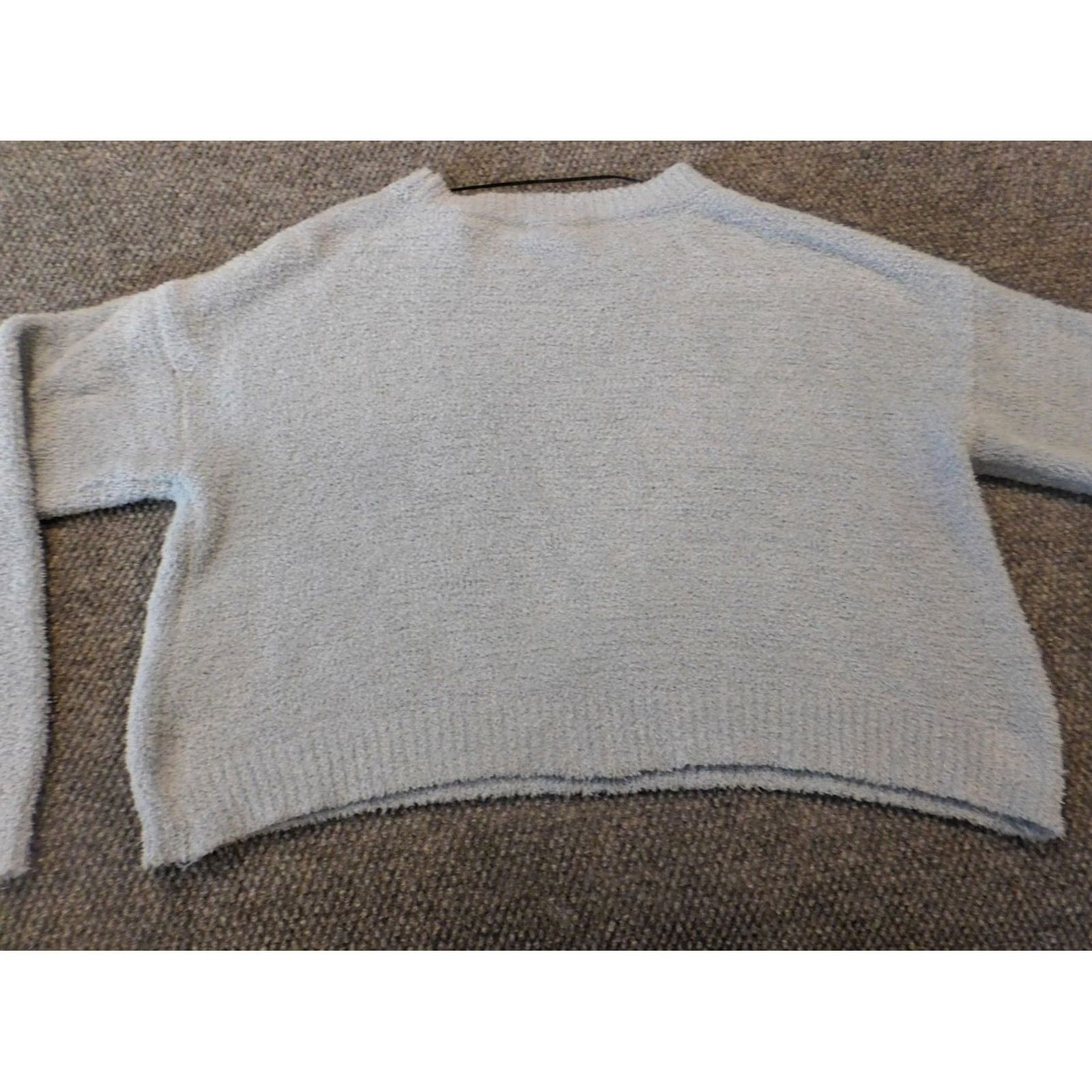 Vintage Molly Green Womens Sweater L Blue Crewneck Pullover Knit Stretch Casual Solid Acrylic Polyester Cap Sleeve Long Sleeve Modern American Regular Size L / US 10 / IT 46 - 7 Thumbnail