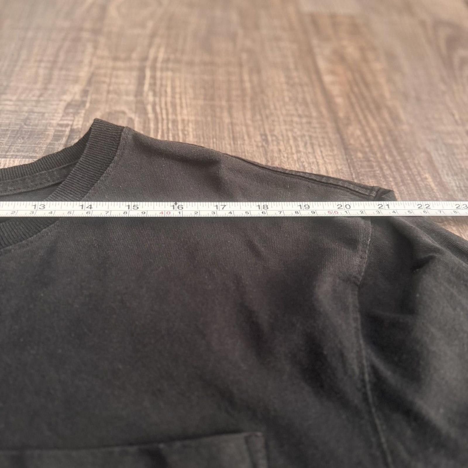 Carhartt CARHARTT • Original L/S "Black" Pocket Tee (M) Size US M / EU 48-50 / 2 - 3 Thumbnail
