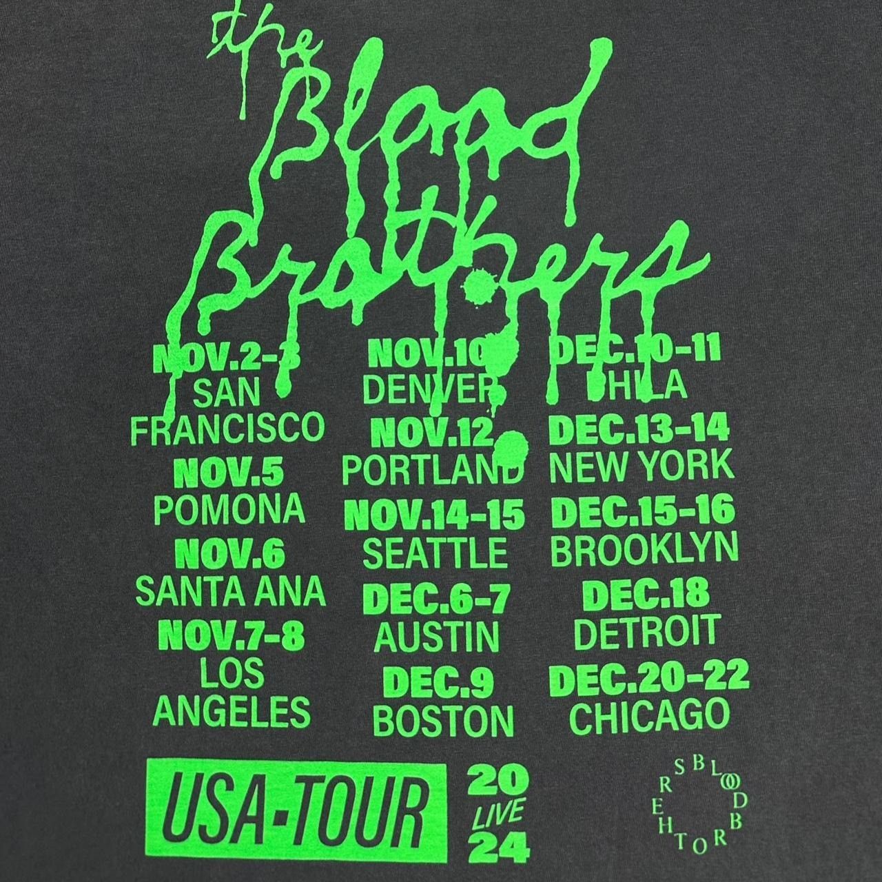 Band Tees × Comfort Colors The Blood Brothers 2024 Tour T-Shirt Size US XL / EU 56 / 4 - 3 Thumbnail