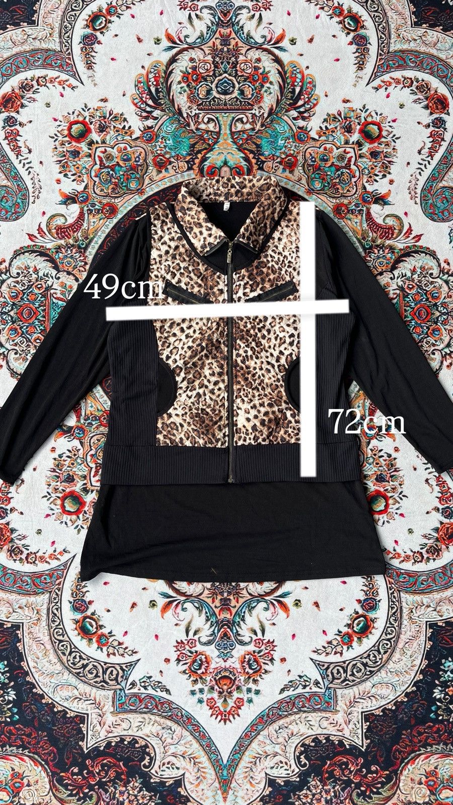 Other jacket with leopard and leather Size M / US 6-8 / IT 42-44 - 6 Thumbnail