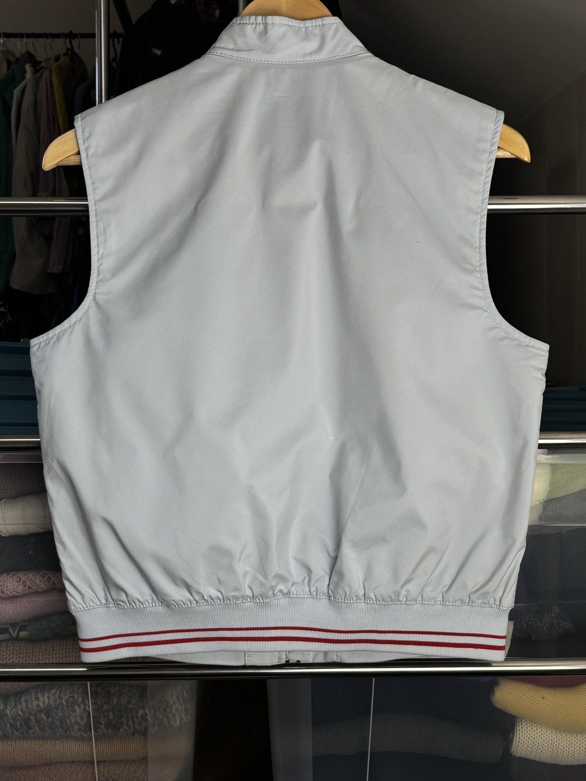 Prada × Vintage Prada Luna Rossa Baby Blue Vintage Yachting Vest Size M / US 6-8 / IT 42-44 - 3 Thumbnail