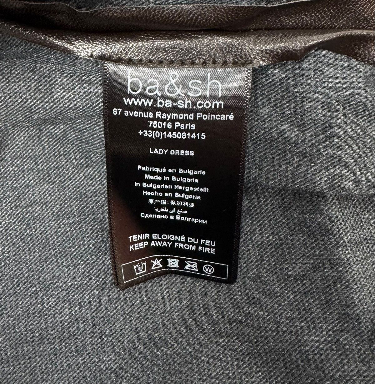 ba&sh Ba&sh Robe Sophia Marron Dress Viscose Collared size 0 XS Size XS / US 0-2 / IT 36-38 - 20 Thumbnail