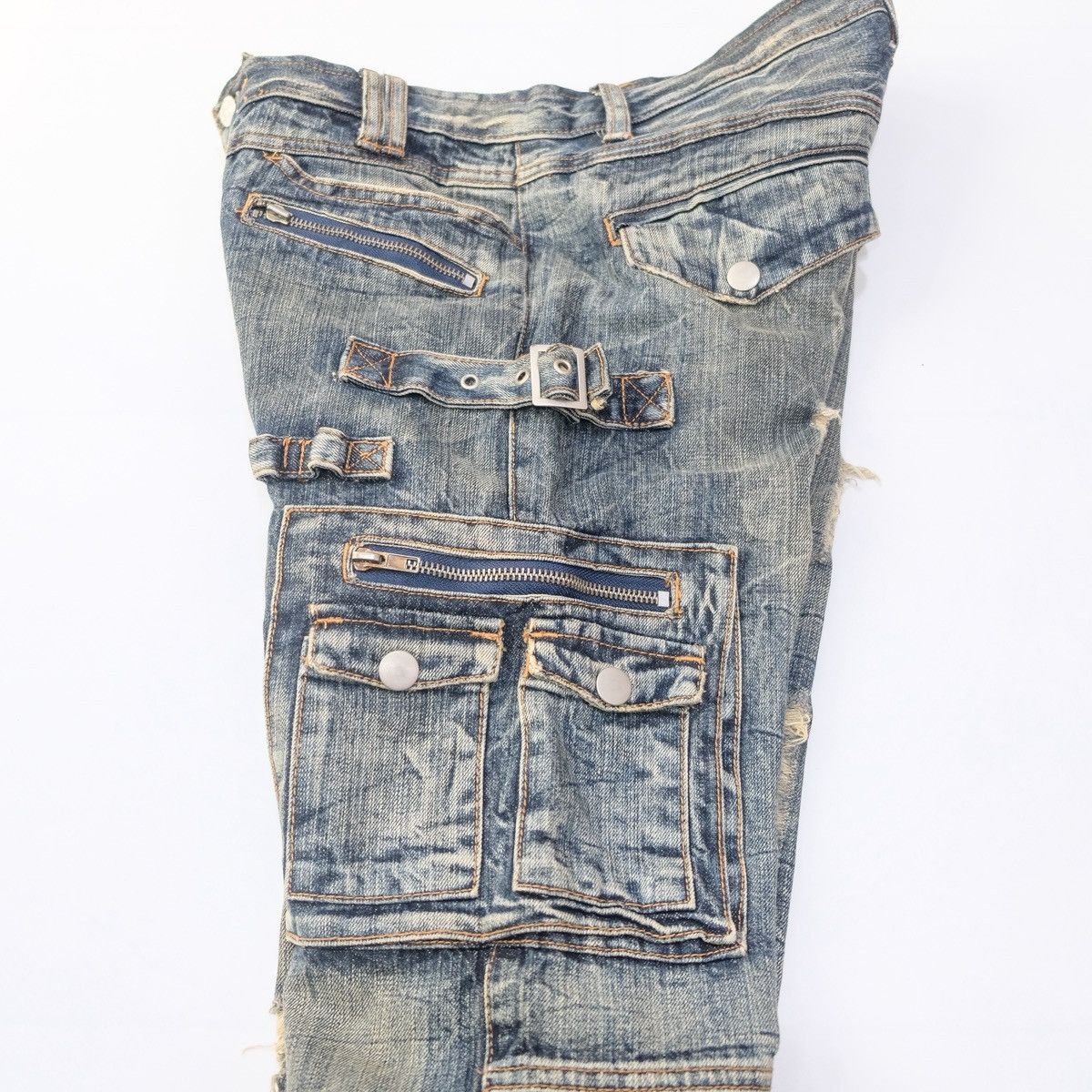 semanticdesign Semantic design mutipocket heavy weight flare jeans Size US 31 - 5 Thumbnail
