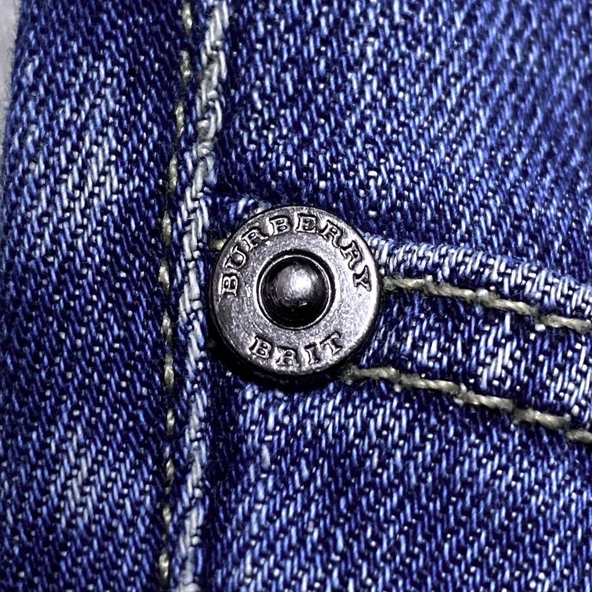 Burberry Burberry Brit Stretfield Washed Blue Regular Fit Jeans Denim Size 27" / US 4 / IT 40 - 13 Thumbnail