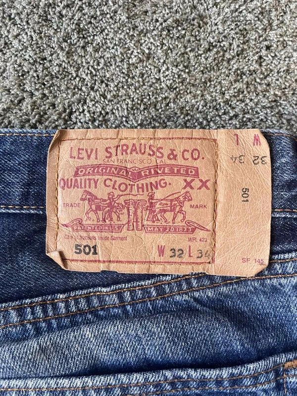 Levi's Levi’s 501 Yuma 130th Anniversary Jeans Size US 32 / EU 48 - 6 Thumbnail