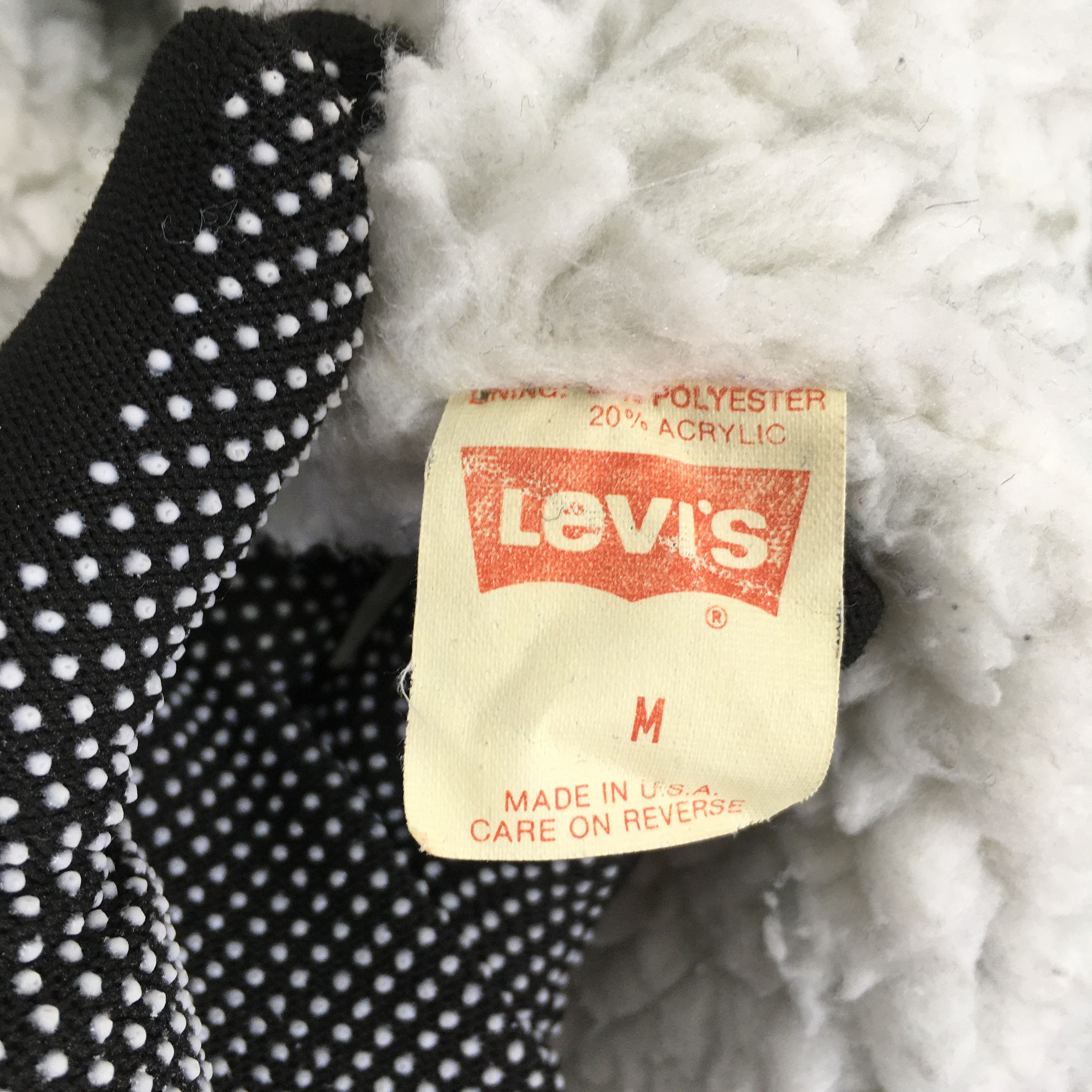Levi's × Vintage Vintage 90s Levi's Sherpa Trucker Denim Jacket Medium Size US M / EU 48-50 / 2 - 8 Thumbnail