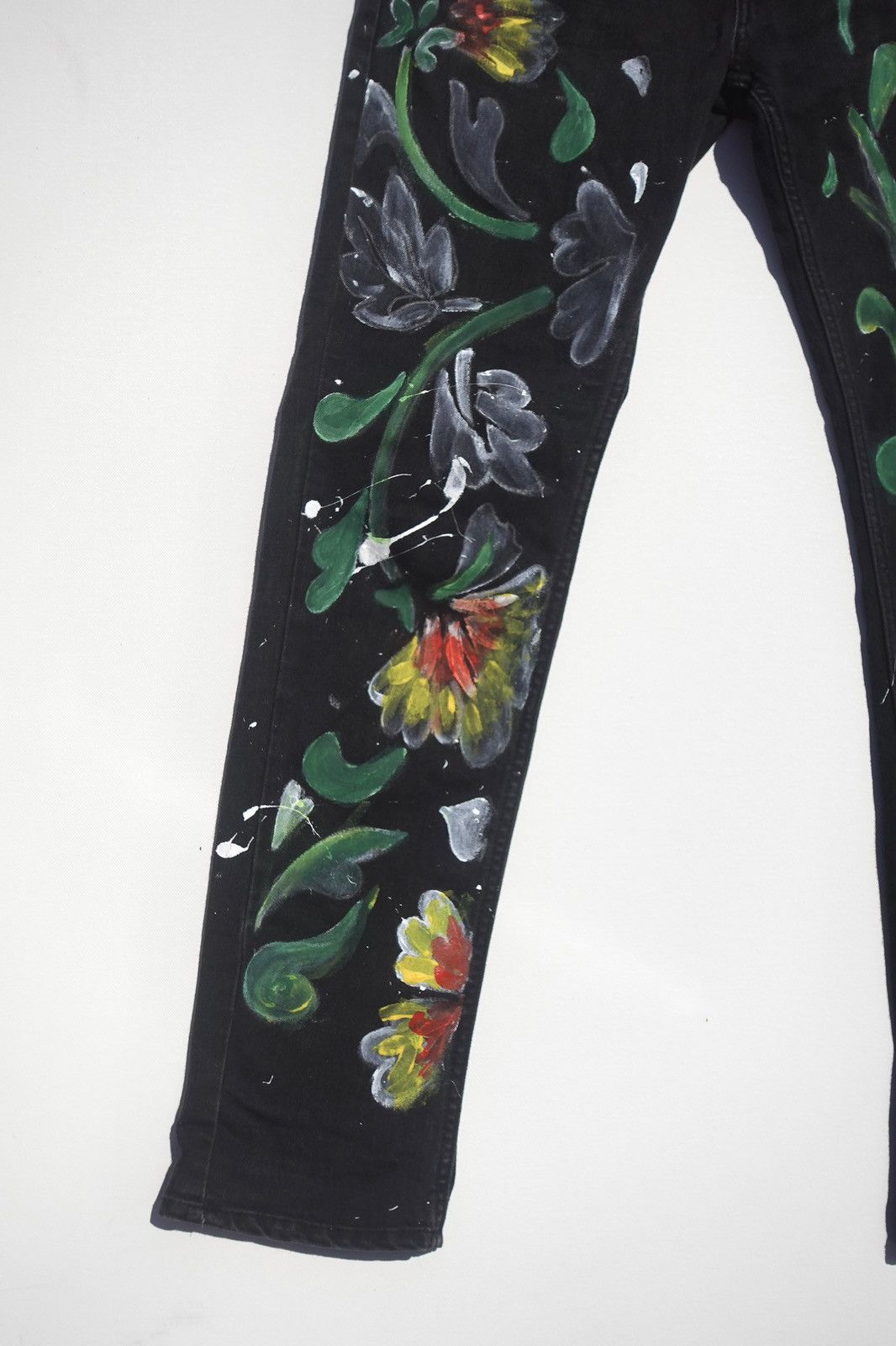 Levi's Abstract growing flower jeans Size US 32 / EU 48 - 5 Thumbnail