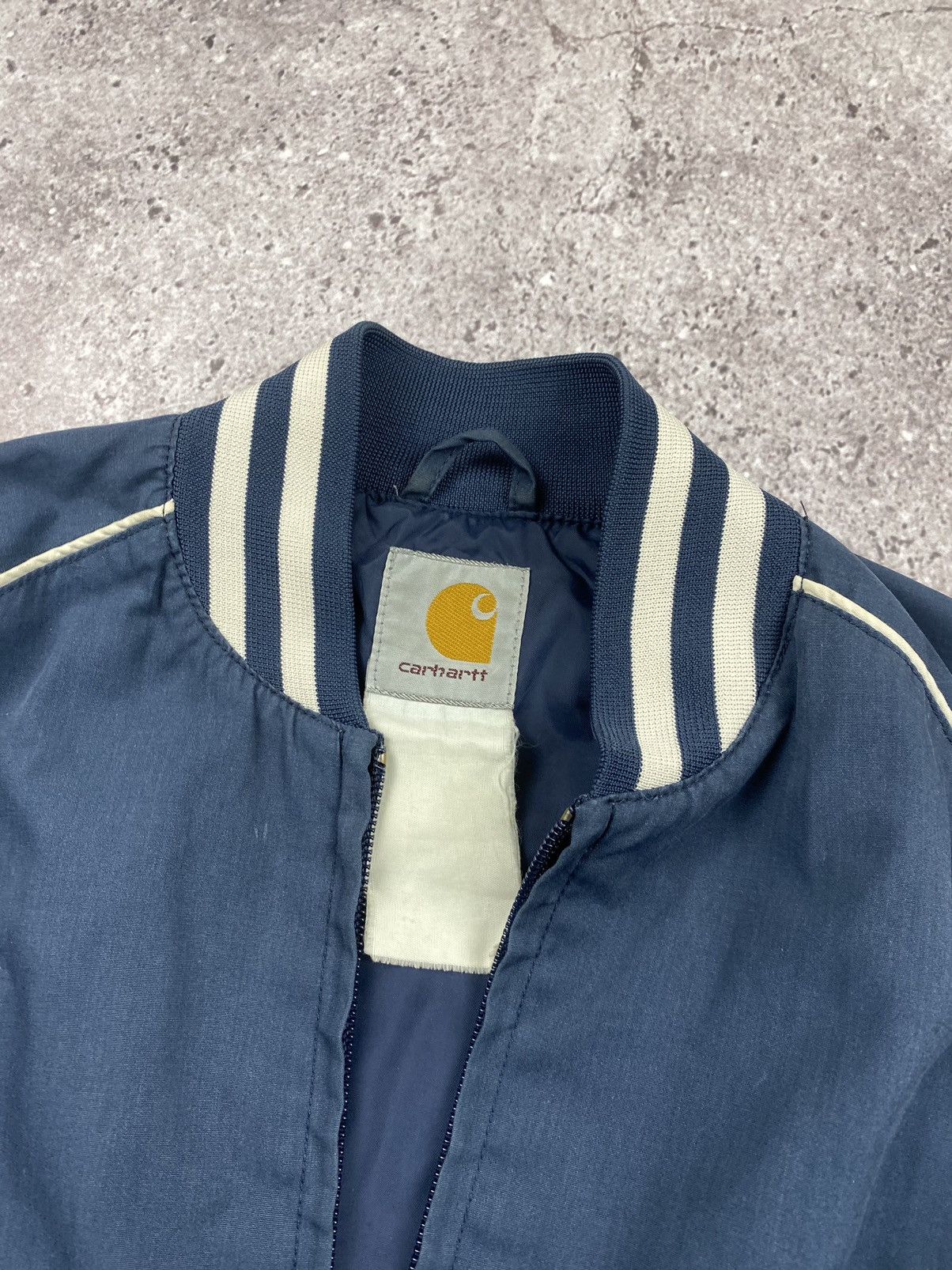 Carhartt VINTAGE FADED CARHARTT 00’S BOMBER JACKET WORK WEAR Y2K Size M / US 6-8 / IT 42-44 - 5 Thumbnail