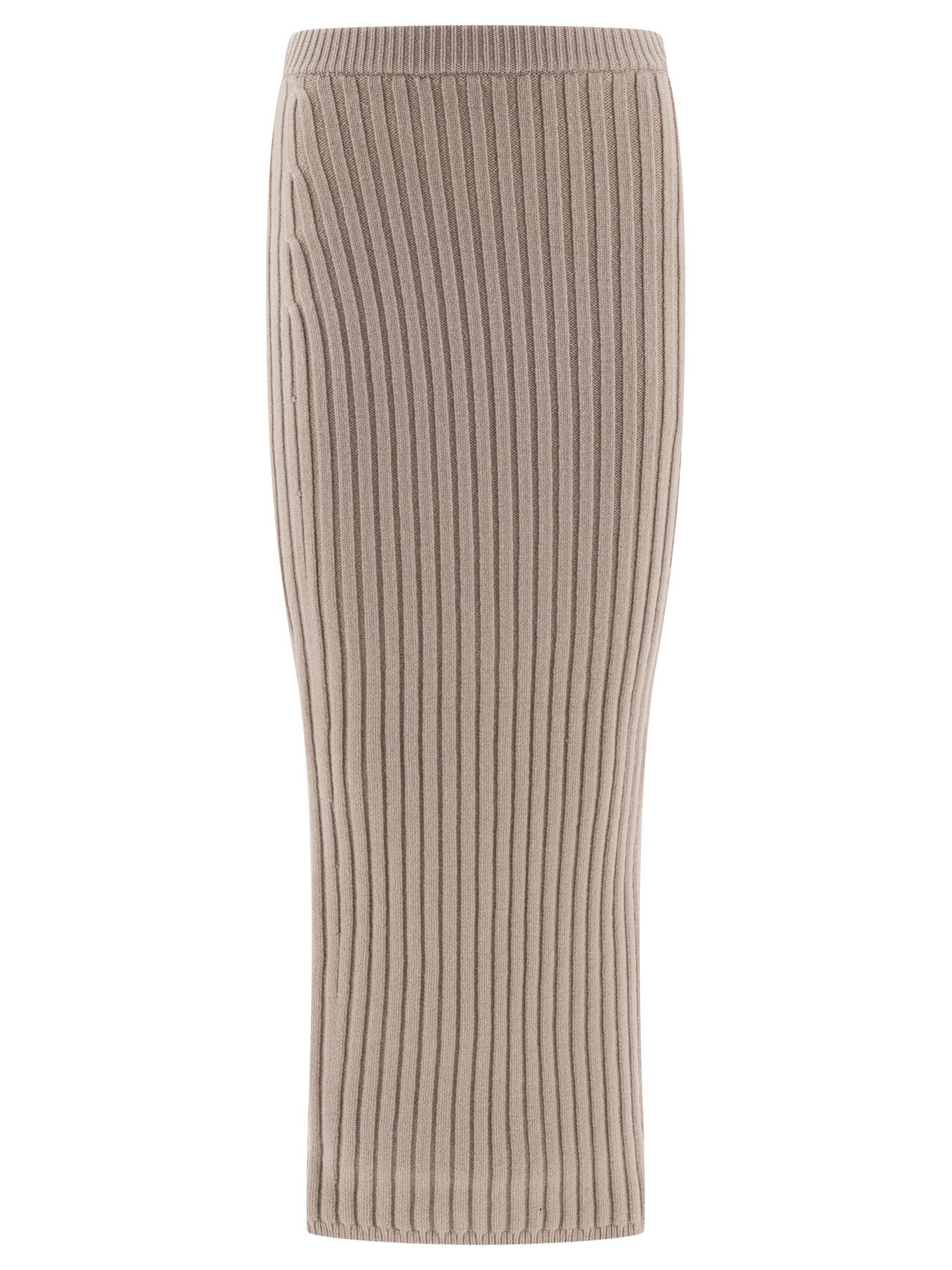 Max Mara Wool And Cashmere Knit Skirt Size 34" / US 12 / IT 48 - 1 Thumbnail