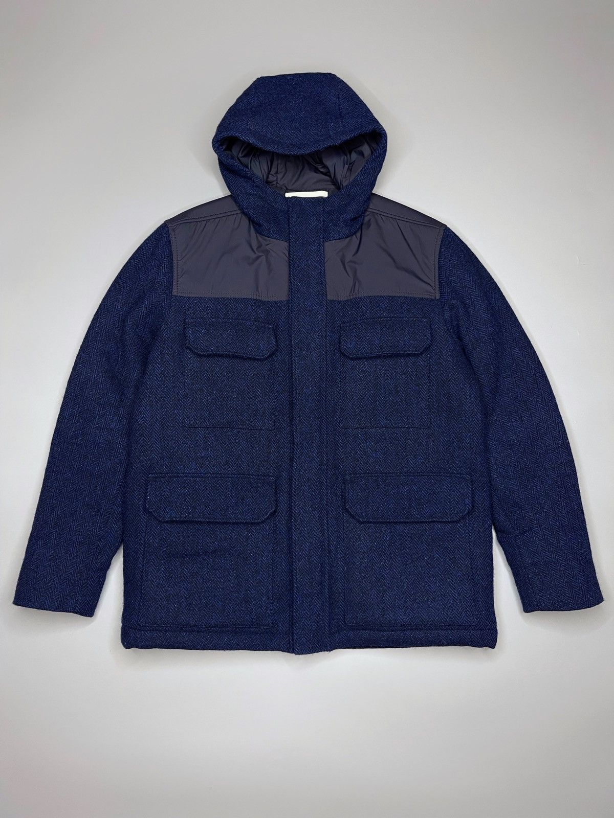 Harris Tweed × Norse Projects Norse Projects x Harris Tweed Jacket Coat Size US XL / EU 56 / 4 - 1 Thumbnail