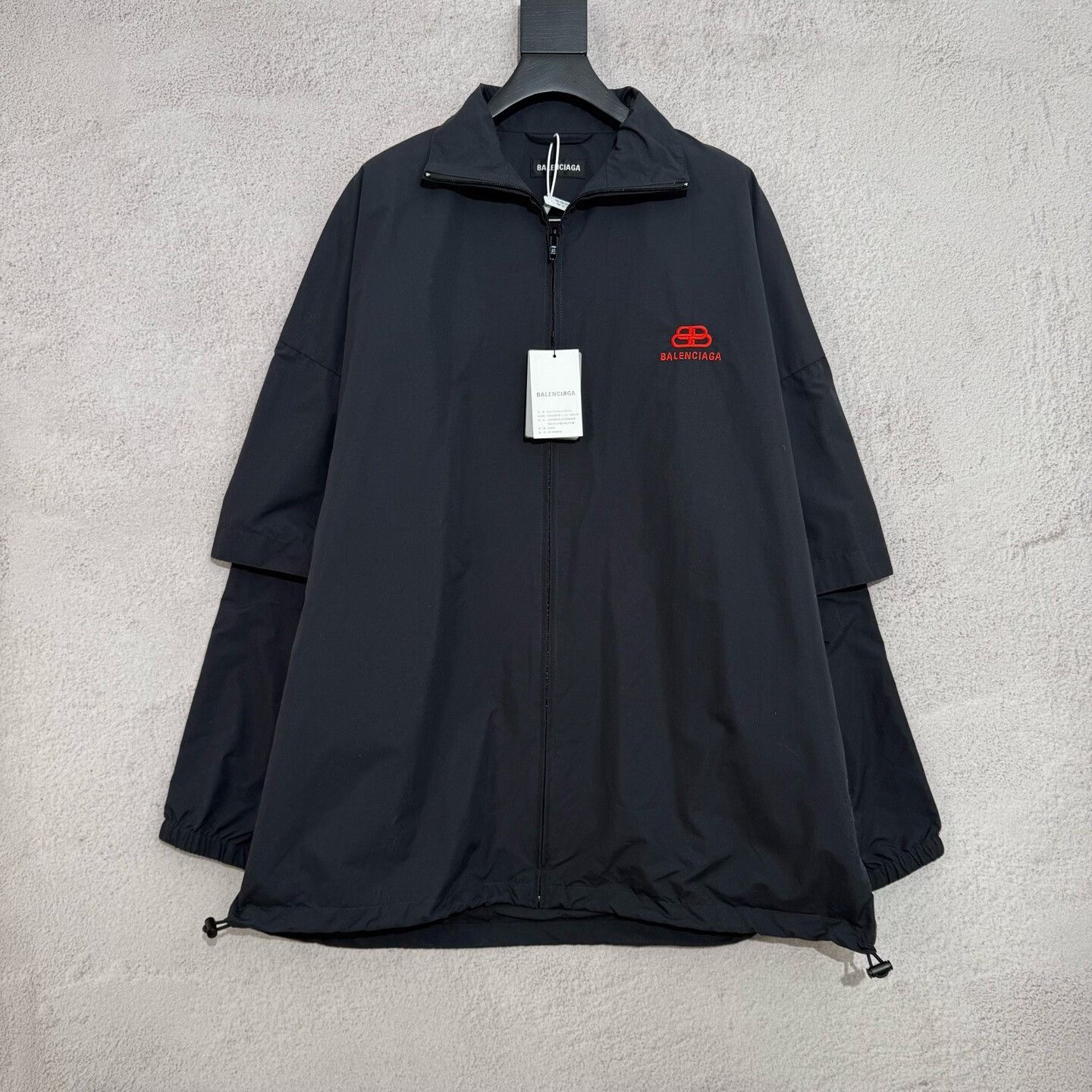 Balenciaga black long sleeve zip-up jacket by Balenciaga Size US L / EU 52-54 / 3 - 1 Thumbnail